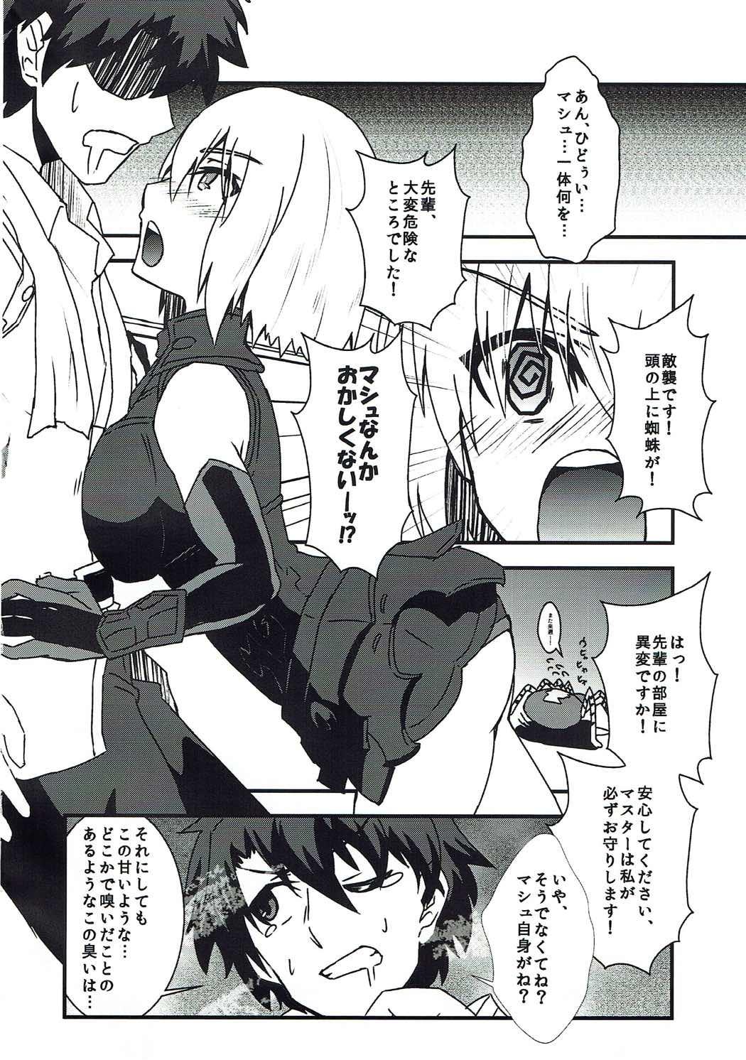 Assfucking Mash Sukebe Shiyouya! - Fate grand order Dotado - Page 3