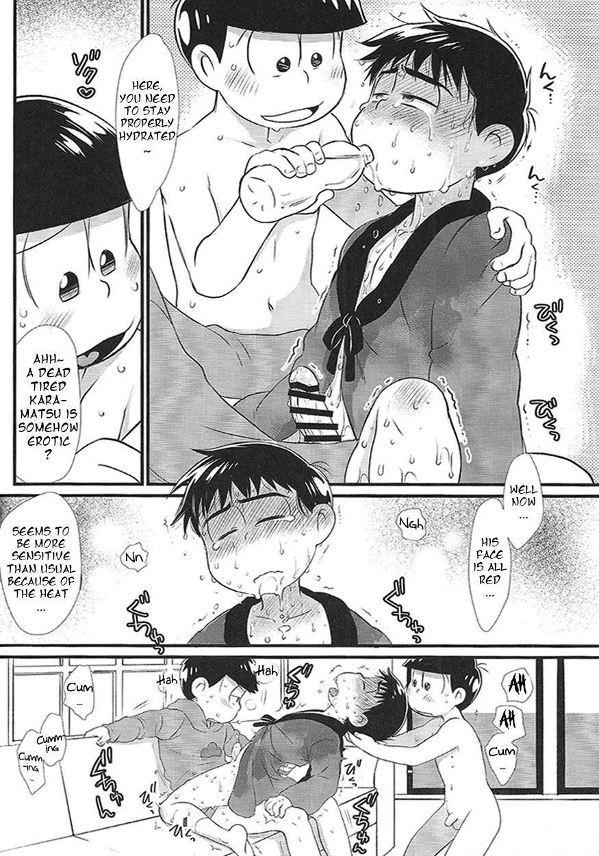 Ametur Porn Sono chiryou-hou wa machigatte imasu | This Treatment is Wrong - Osomatsu san Monster Dick - Page 7