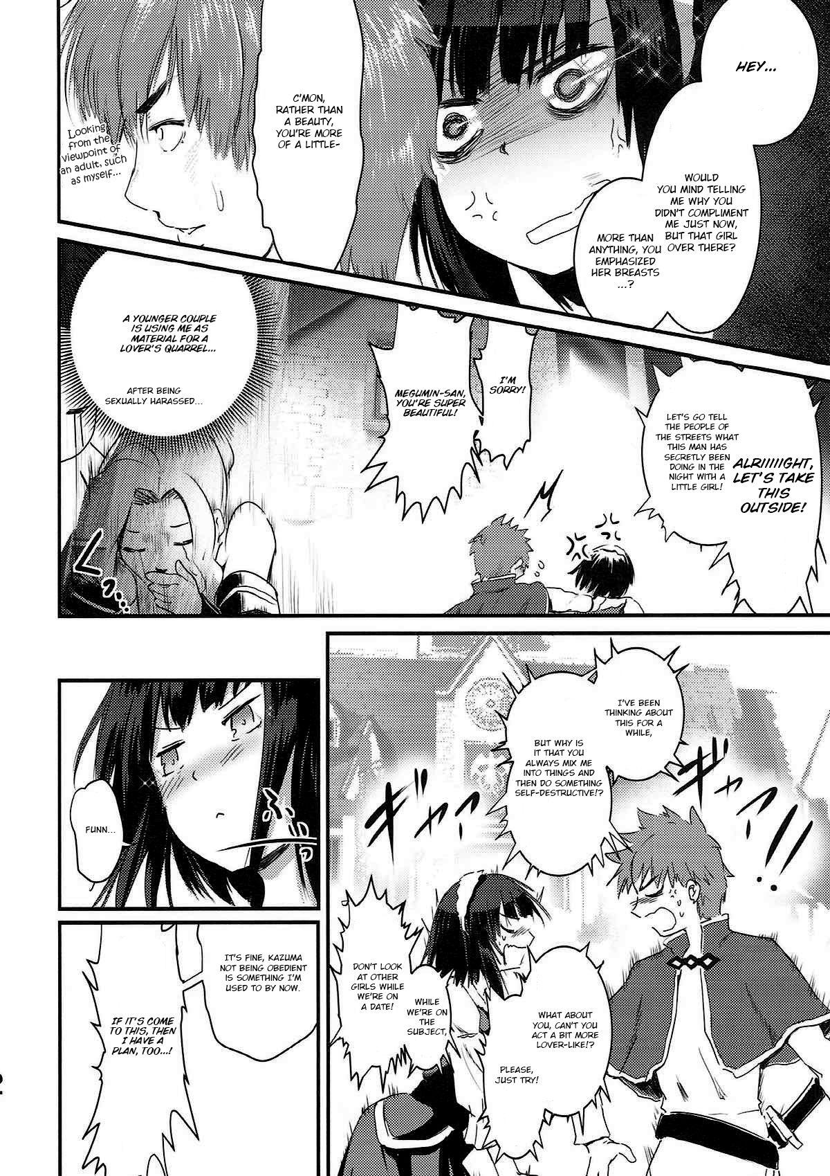 Punished Meguicha 3 - Kono subarashii sekai ni syukufuku o Gay Dudes - Page 11