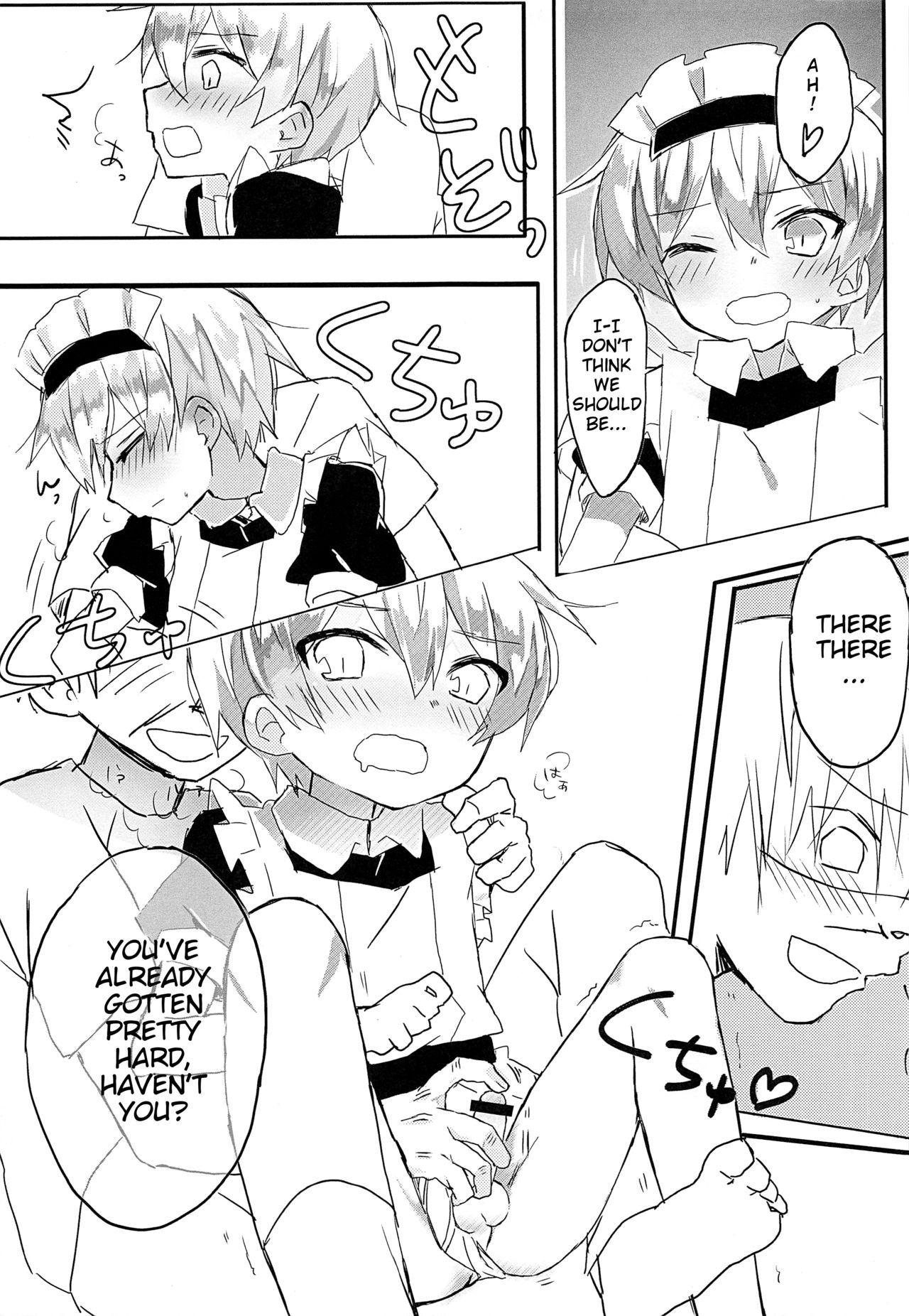 Gay Straight Boys Maid no Leon-kun Free Real Porn - Page 10