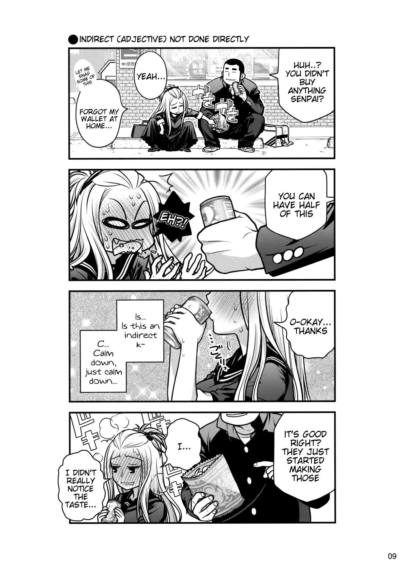 Interracial Senpai-chan to Ore. Cum On Face - Page 8