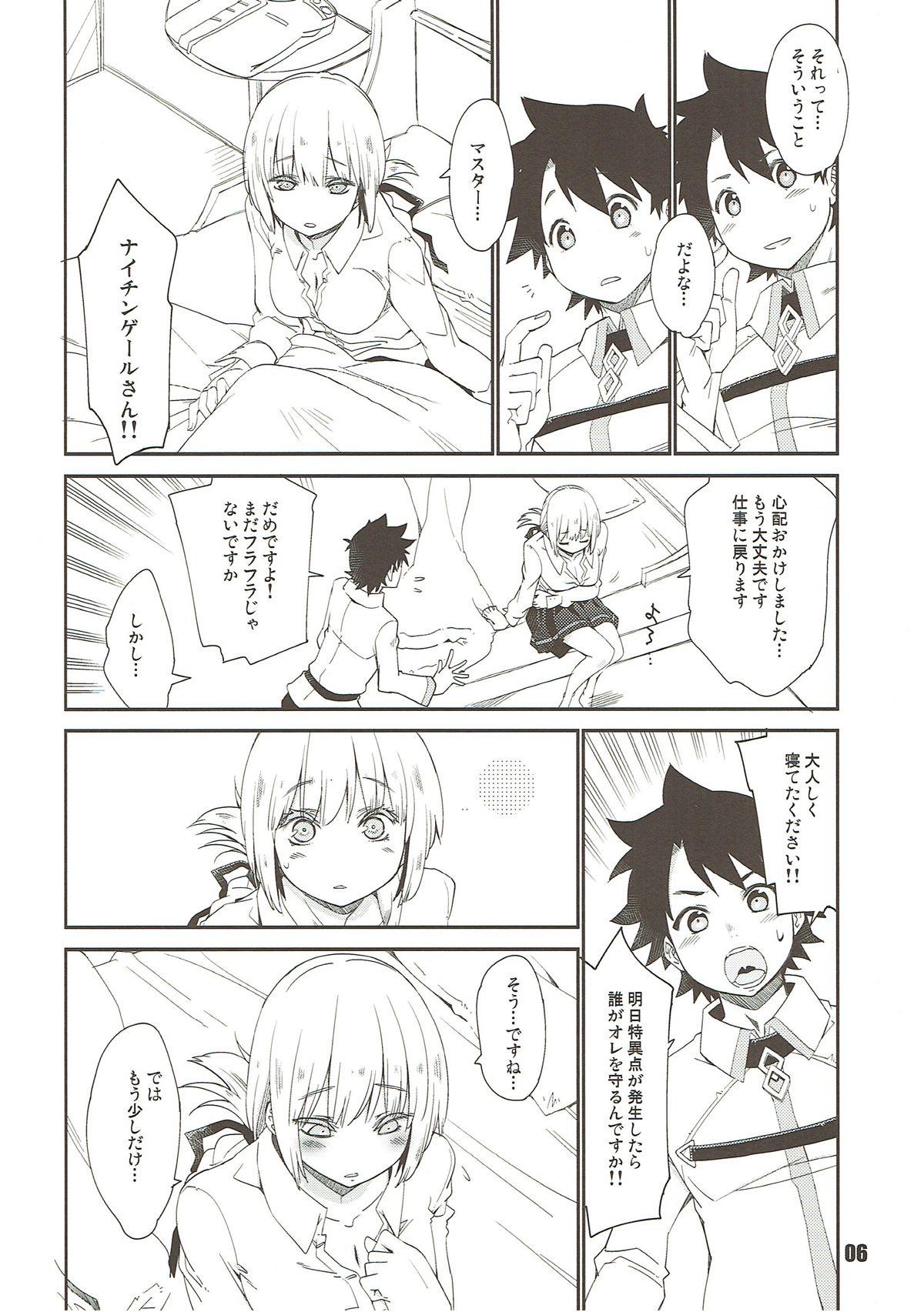 Slim Nightingale Syndrome - Fate grand order Boyfriend - Page 5