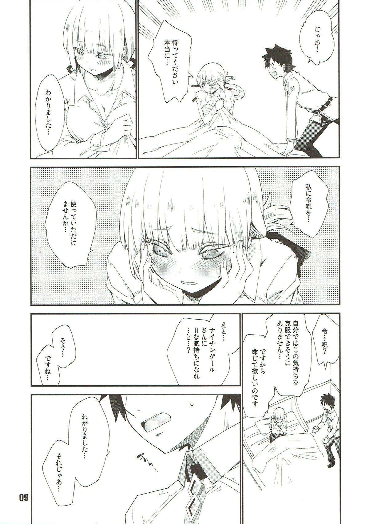 Gay Oralsex Nightingale Syndrome - Fate grand order Stranger - Page 8