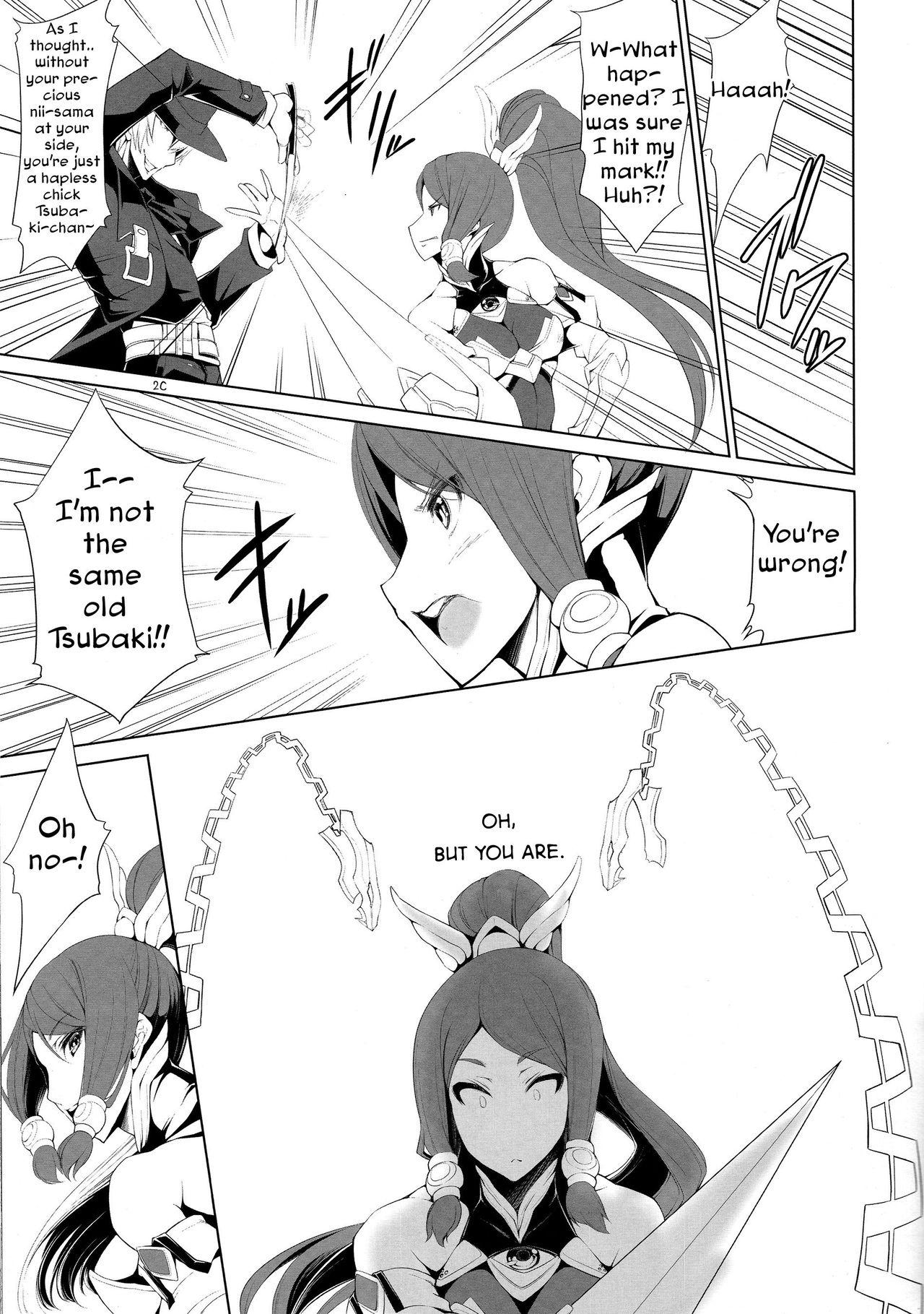 Lesbian Sex Ochiru Zero no Tsurugi - Blazblue Fantasy Massage - Page 8