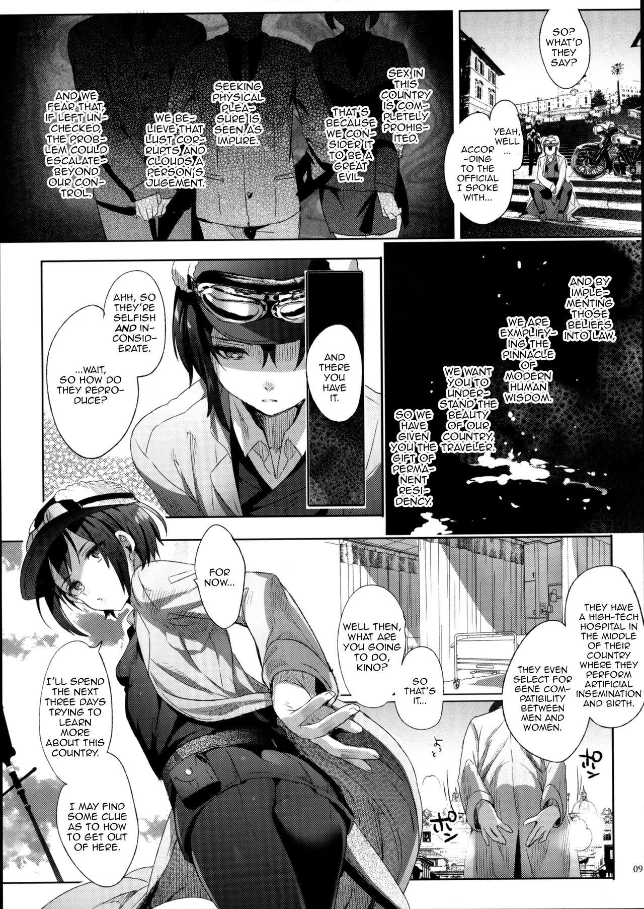 Group xxx Shinai to Derarenai Kuni | The Country Where You Can’t Leave Unless You XXXX - Kino no tabi Hard - Page 8