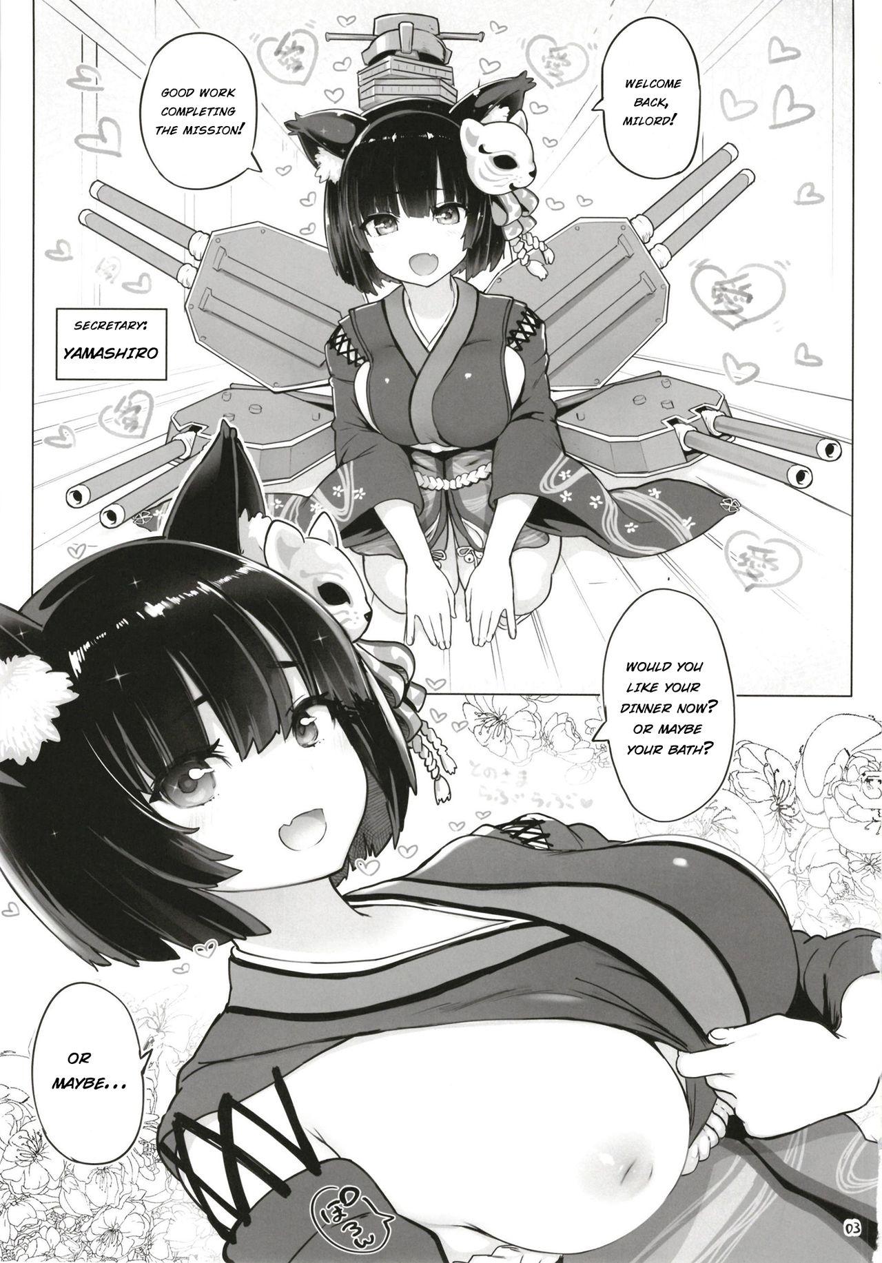 Stepfamily Yamashiro to Repulse no Hon - Comic of Yamashiro and Repulse - Fate grand order Azur lane Deflowered - Page 3