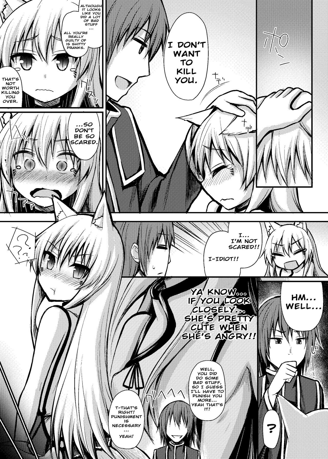 18 Porn Itazurazuki no Kitsune Musume ni Oshioki Ecchi Suru Manga | Punishing Sex with a Mischievous Vixen Girl Cum Swallowing - Page 6