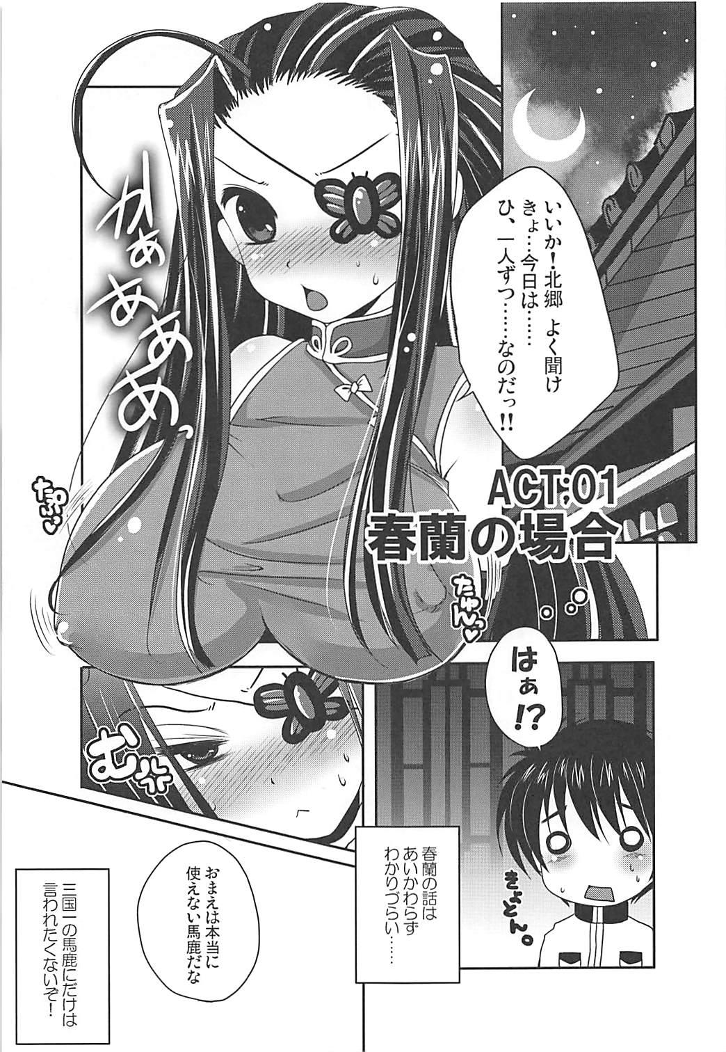Mulher Tamani wa Hitori zutsu Aishite moraou ka - Koihime musou Heels - Page 4