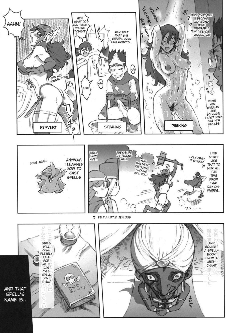 Stripper Nippon Onna Heroine 3 - Sailor moon Dragon quest iii Mujer - Page 6