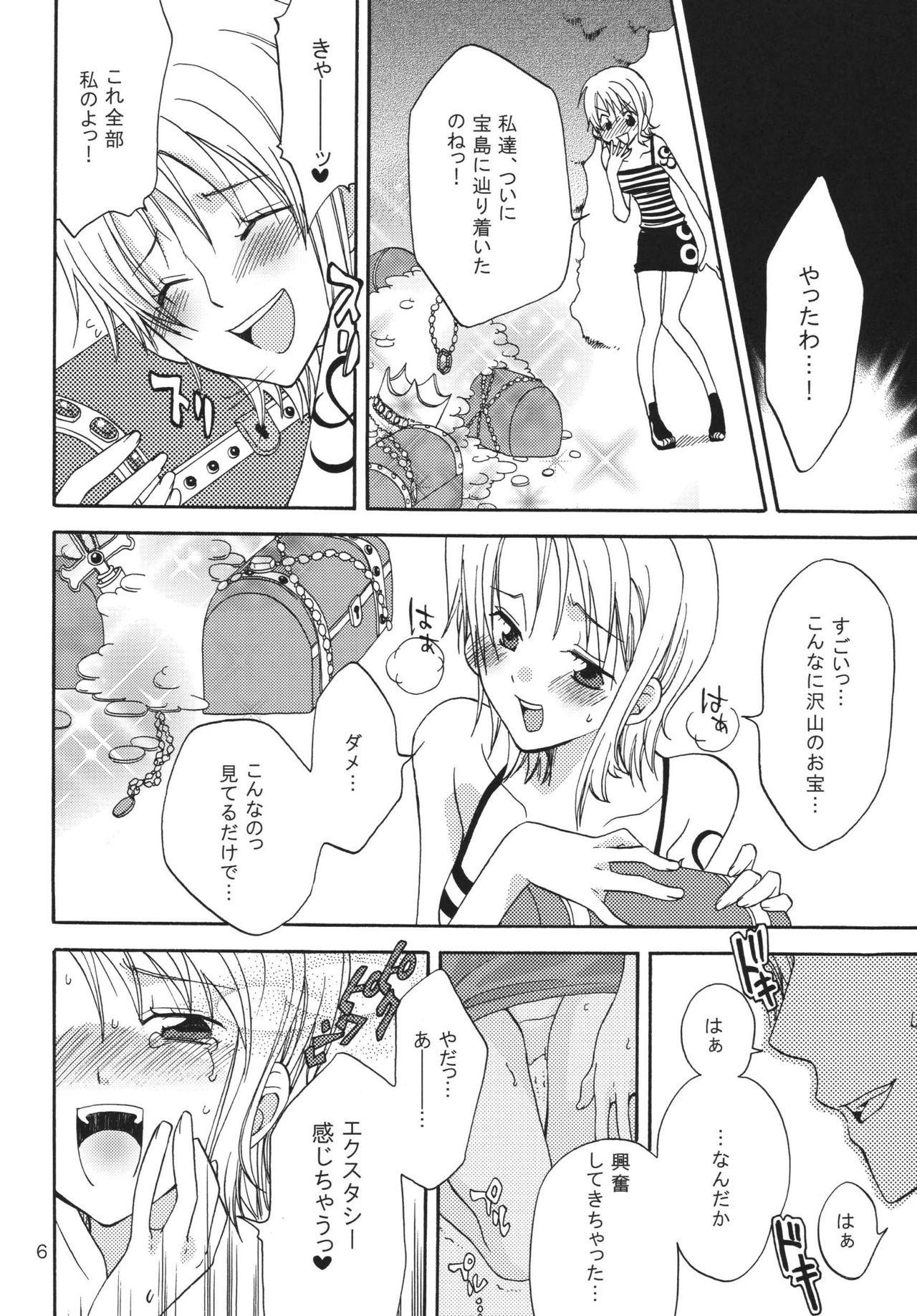 Swinger Oshiete! Nico-san - One piece Gay 3some - Page 6