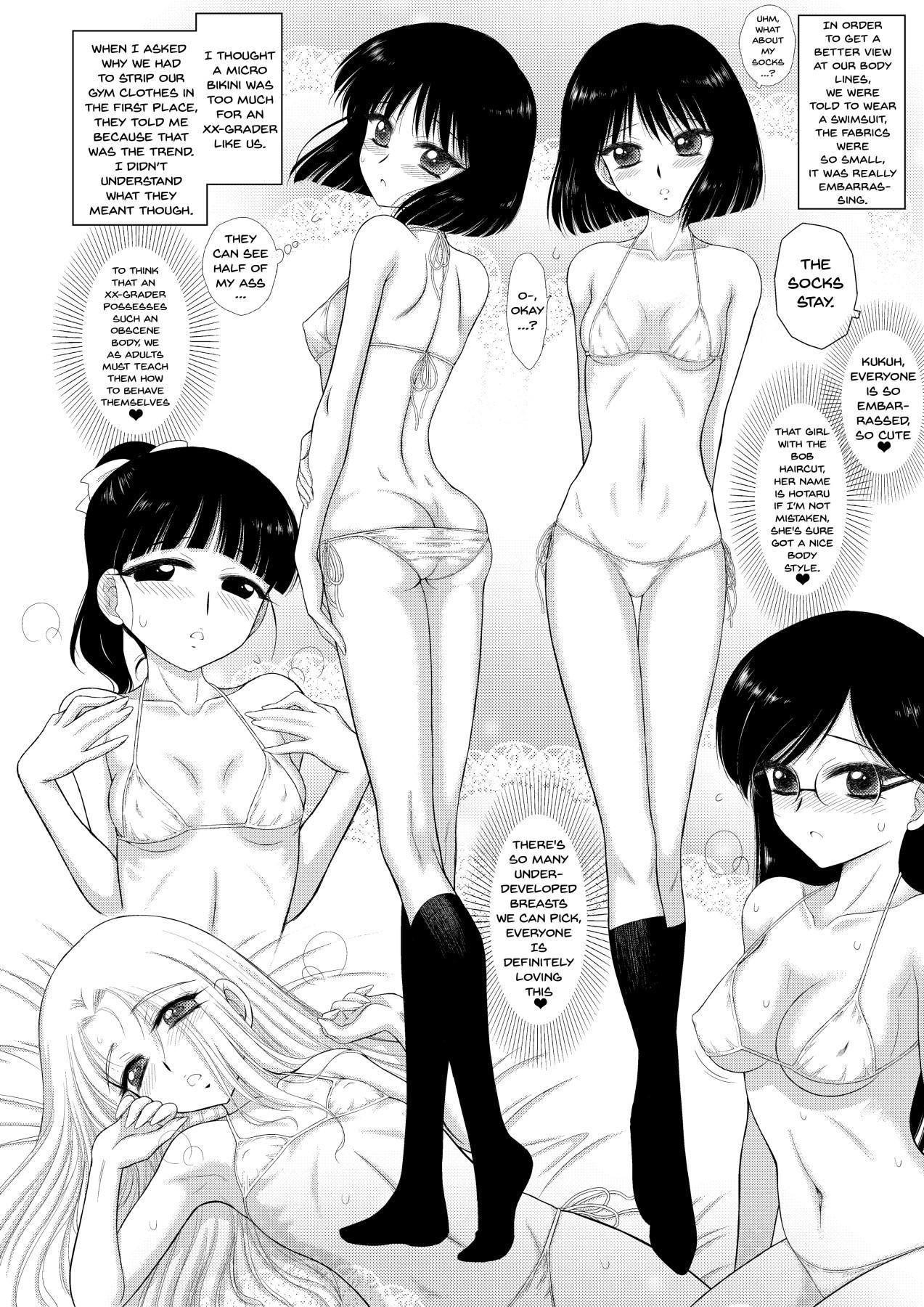 Plump Doyoubi no Joshi wa Gaman Dekinai | Saturday Girls Can't Hold It In - Sailor moon Motel - Page 6