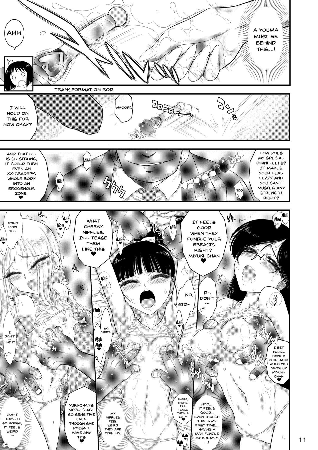 Banheiro Doyoubi no Joshi wa Gaman Dekinai | Saturday Girls Can't Hold It In - Sailor moon Lingerie - Page 9