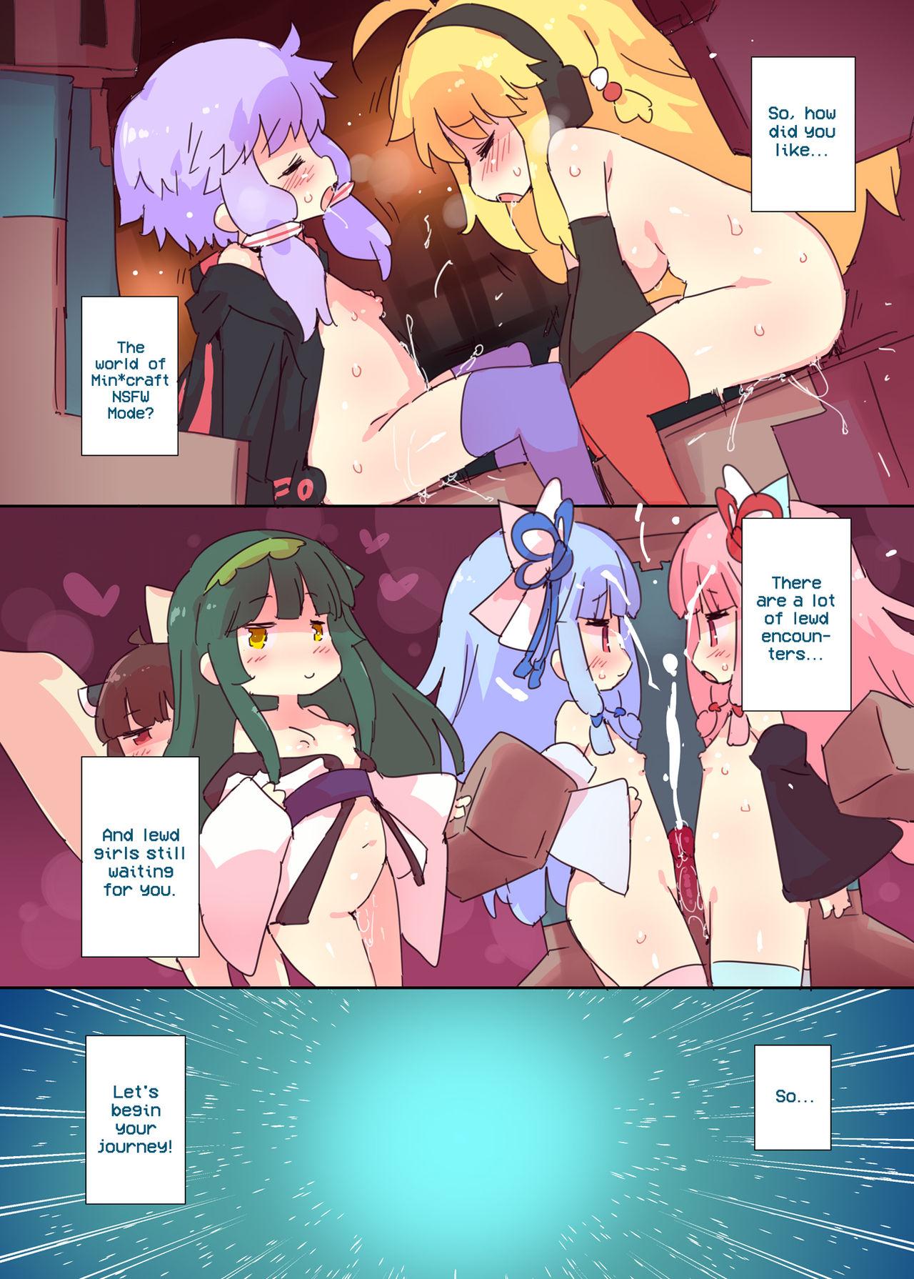 Soles Ecchi na Minecraft Goannai Bon | M*NECRAFT NSFW MODE - Vocaloid Voiceroid Minecraft Safadinha - Page 10