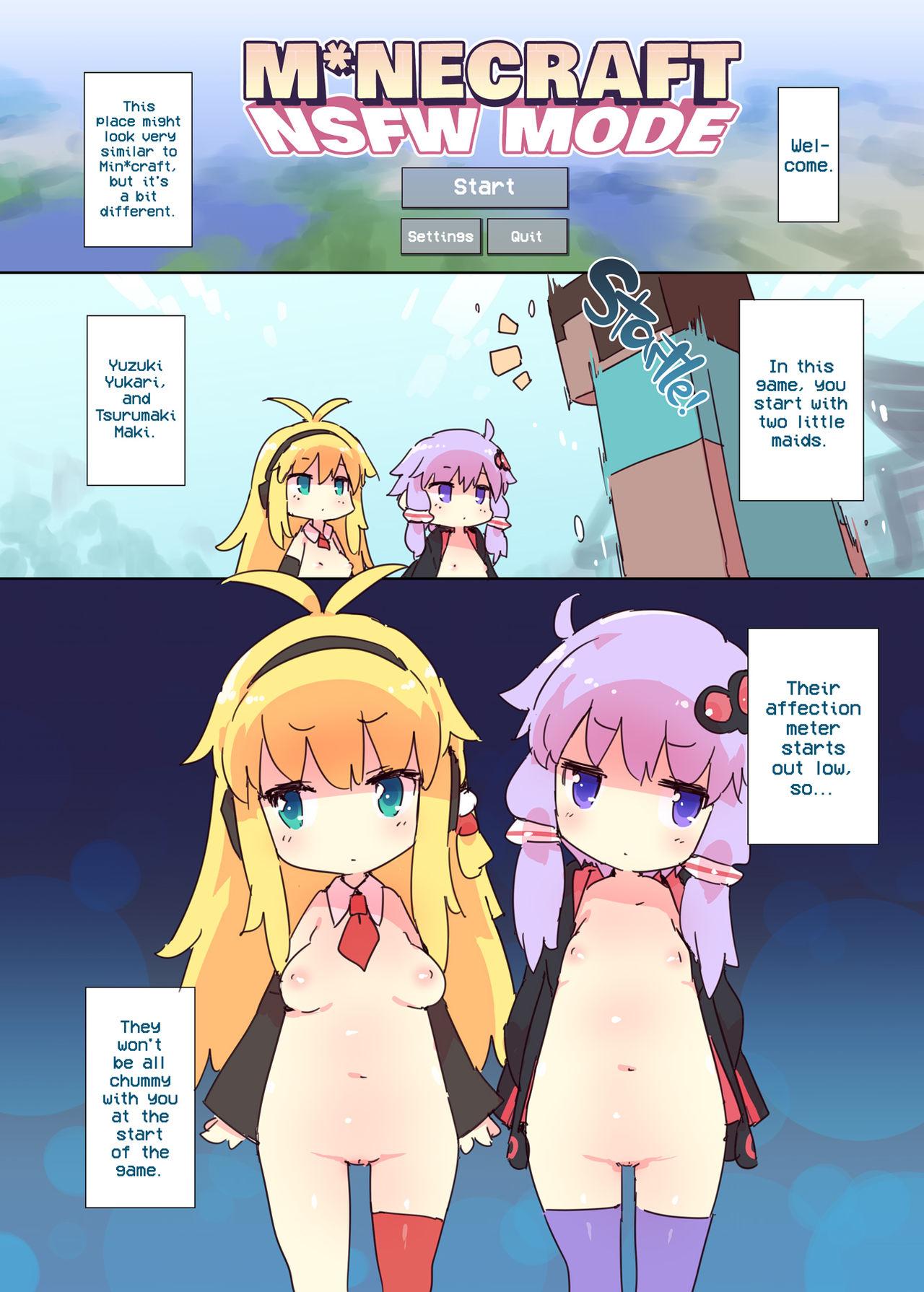 Pau Ecchi na Minecraft Goannai Bon | M*NECRAFT NSFW MODE - Vocaloid Voiceroid Minecraft Coeds - Page 2