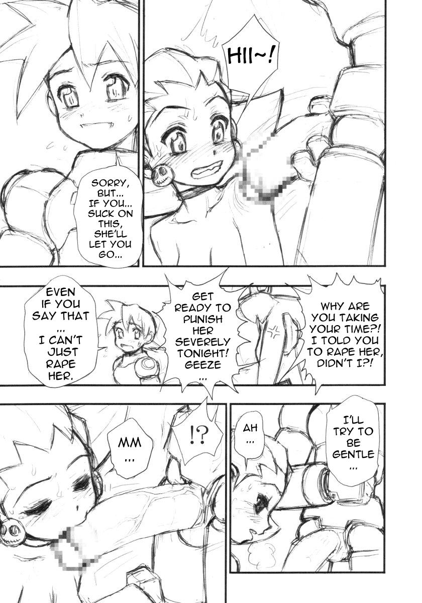 Machine Tron-chan Kiki Ippatsu!!! - Mega man legends Naked Women Fucking - Page 6
