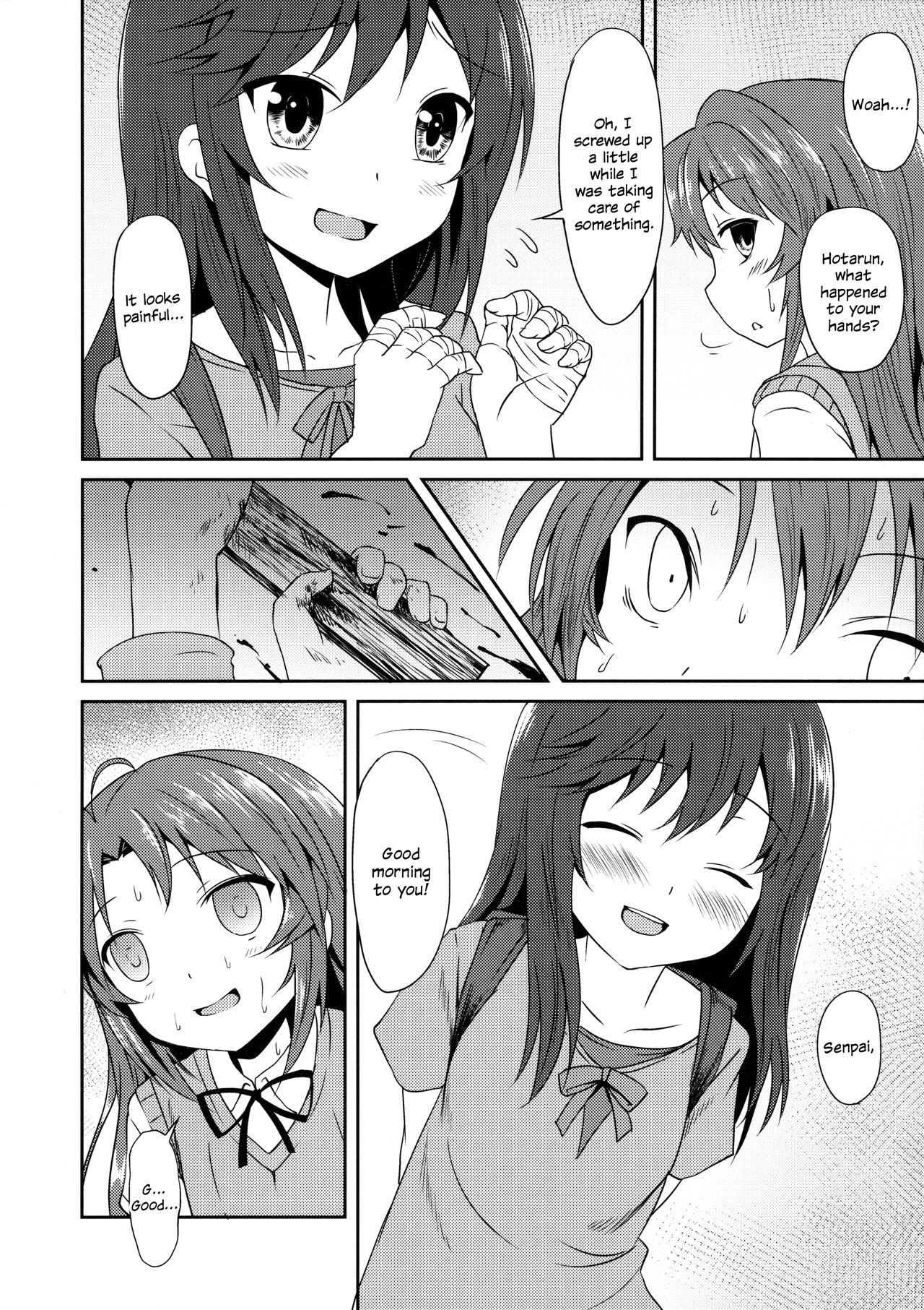 Teenporno Natsu no Yume | Summer Dream - Non non biyori Swedish - Page 9