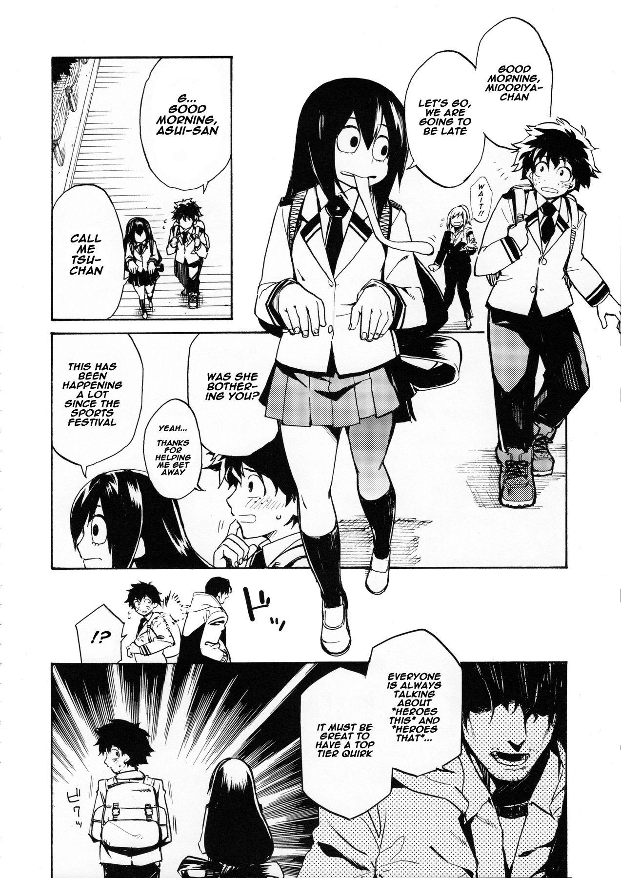 Exposed Ukiseikou - My hero academia Hotwife - Page 3