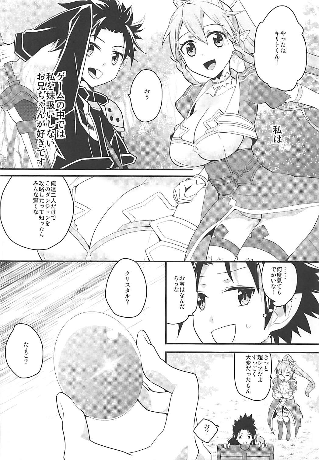 Fucking Hard Perfect Sister - Sword art online Bubble Butt - Page 3