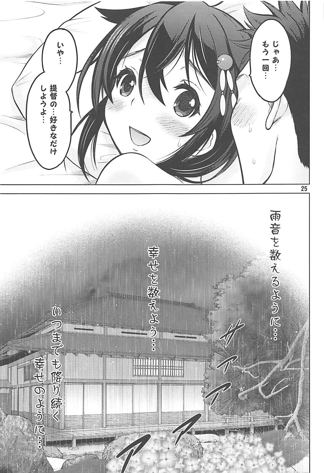Femdom Porn Amaoto o Kazoeru You ni - Kantai collection Nuru - Page 24