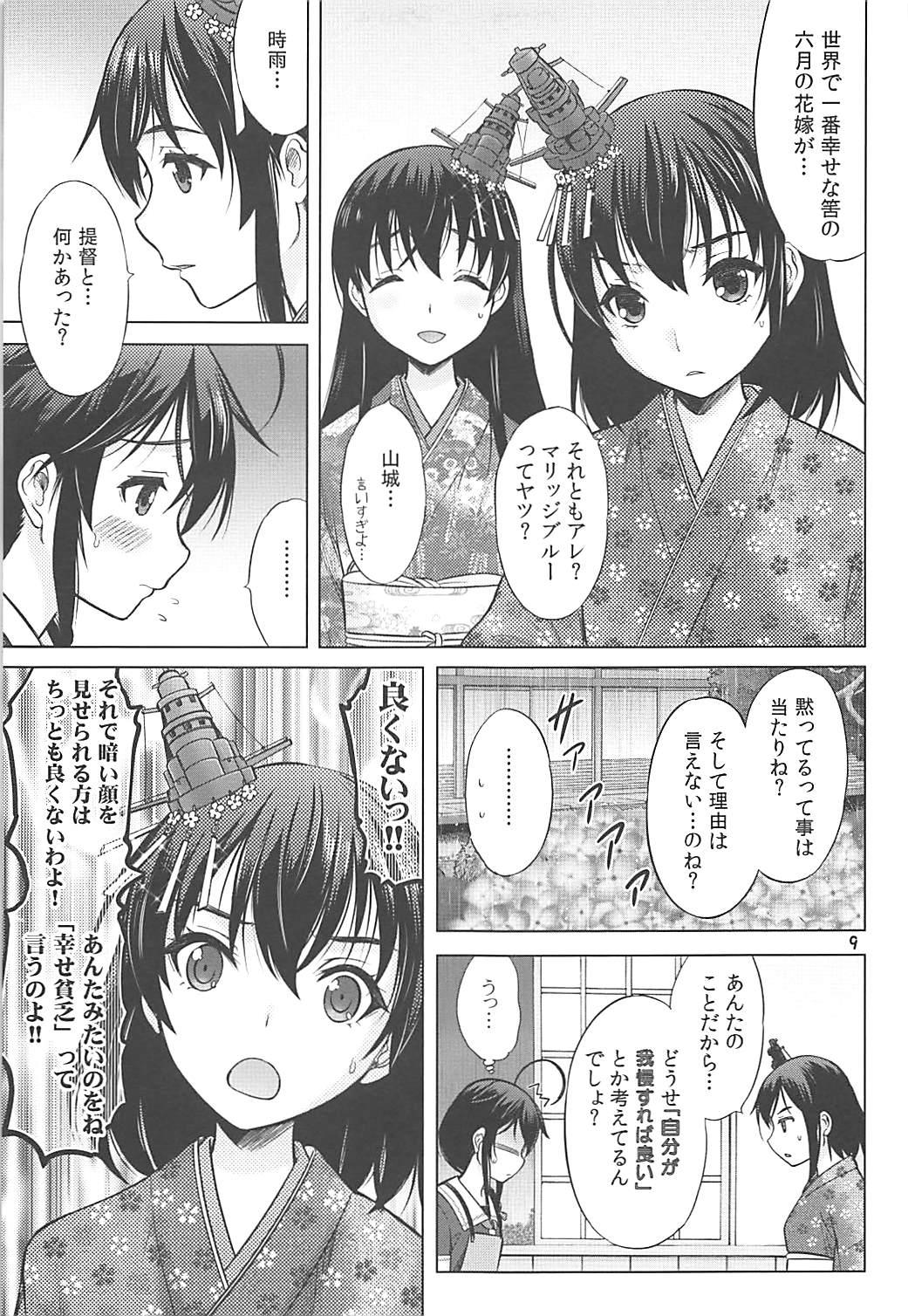 Femdom Porn Amaoto o Kazoeru You ni - Kantai collection Nuru - Page 8