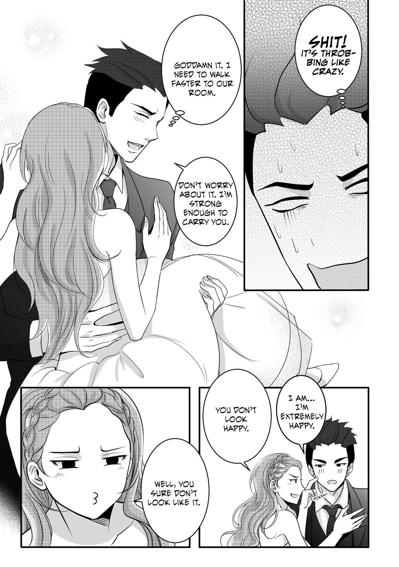 Free Fucking Fujoshi Trapped in a Seme's Perfect Body *Wedding Night* - Original Fresh - Page 7