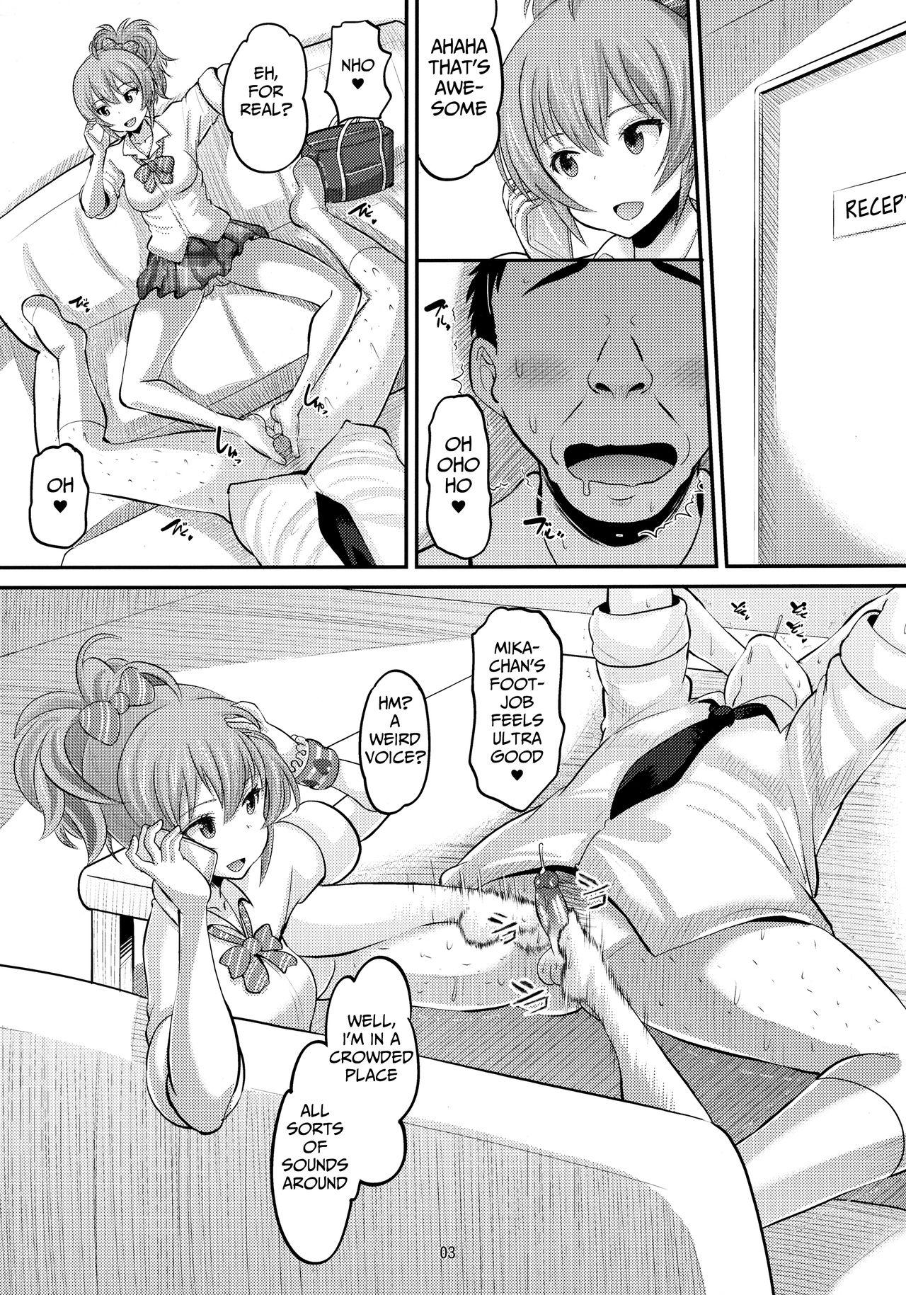 Handsome Rika to Miria ni Shiboritorareru Hon - The idolmaster Gay Cock - Page 2