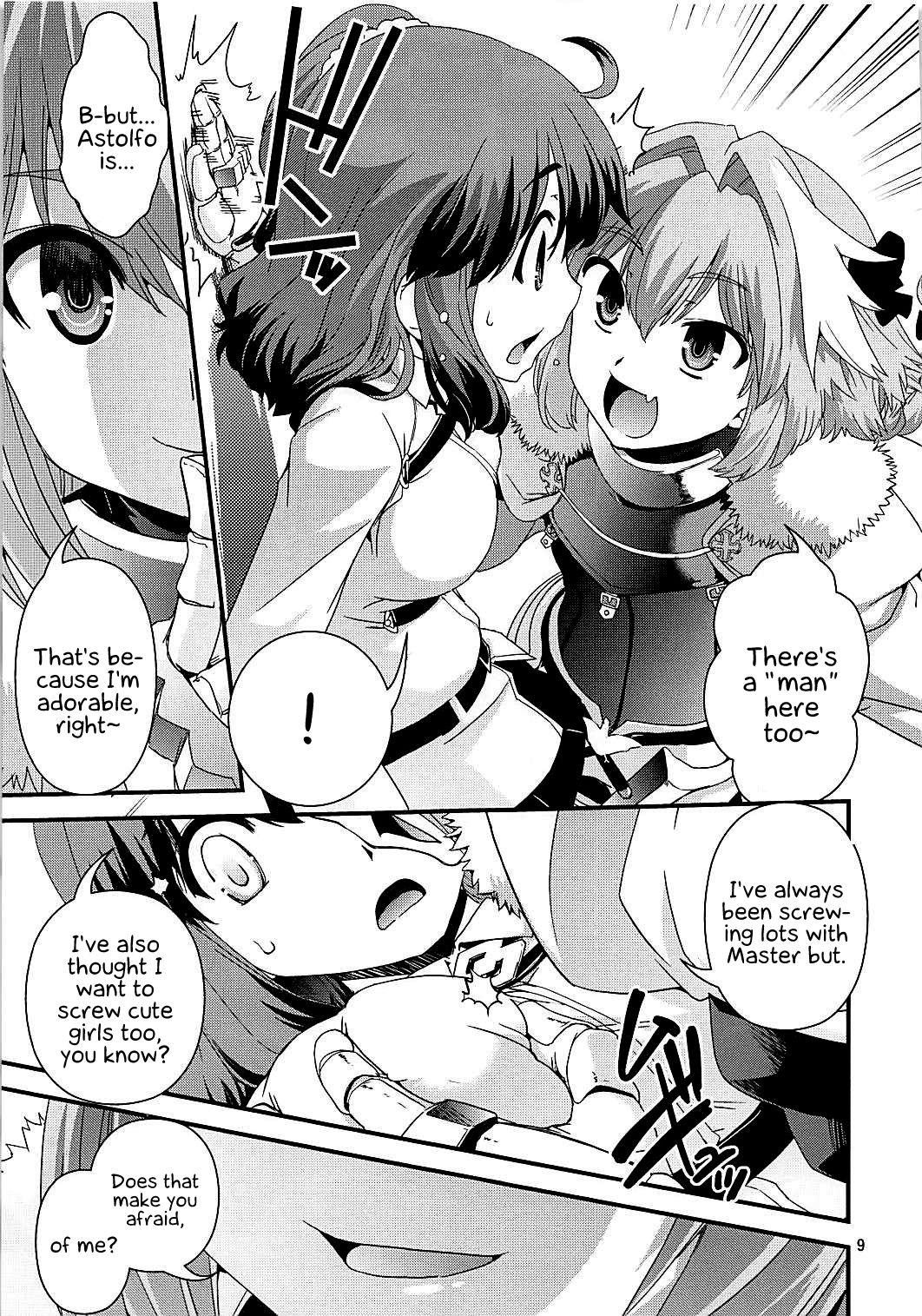 Zorra Guda & Astolfo Tokuinten Kousaku Jiken - Fate grand order Jerkoff - Page 8