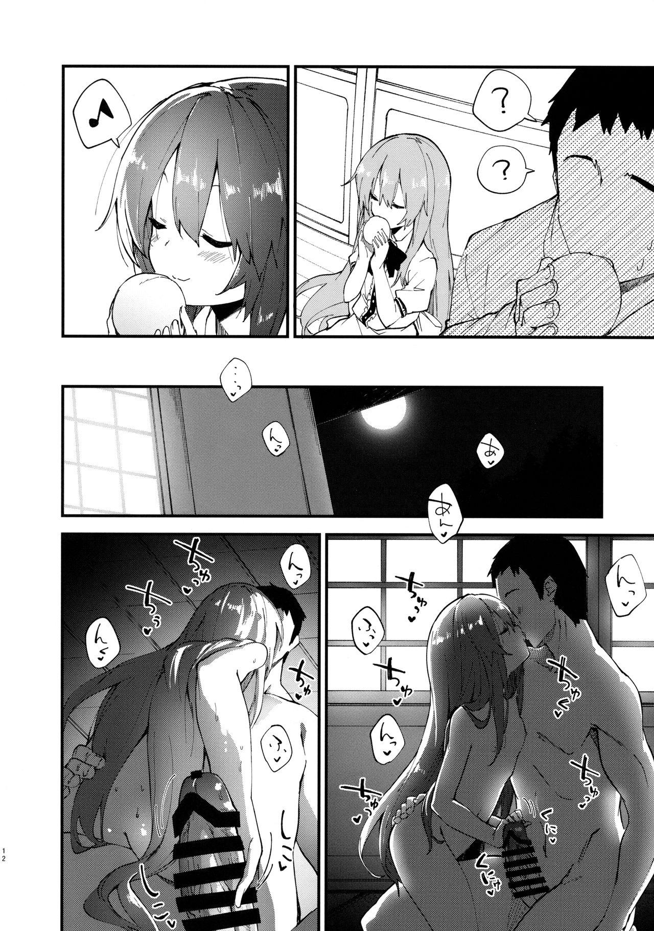 Titty Fuck Tenshi-chan to Sukebe Suru Hon - Touhou project Bedroom - Page 11