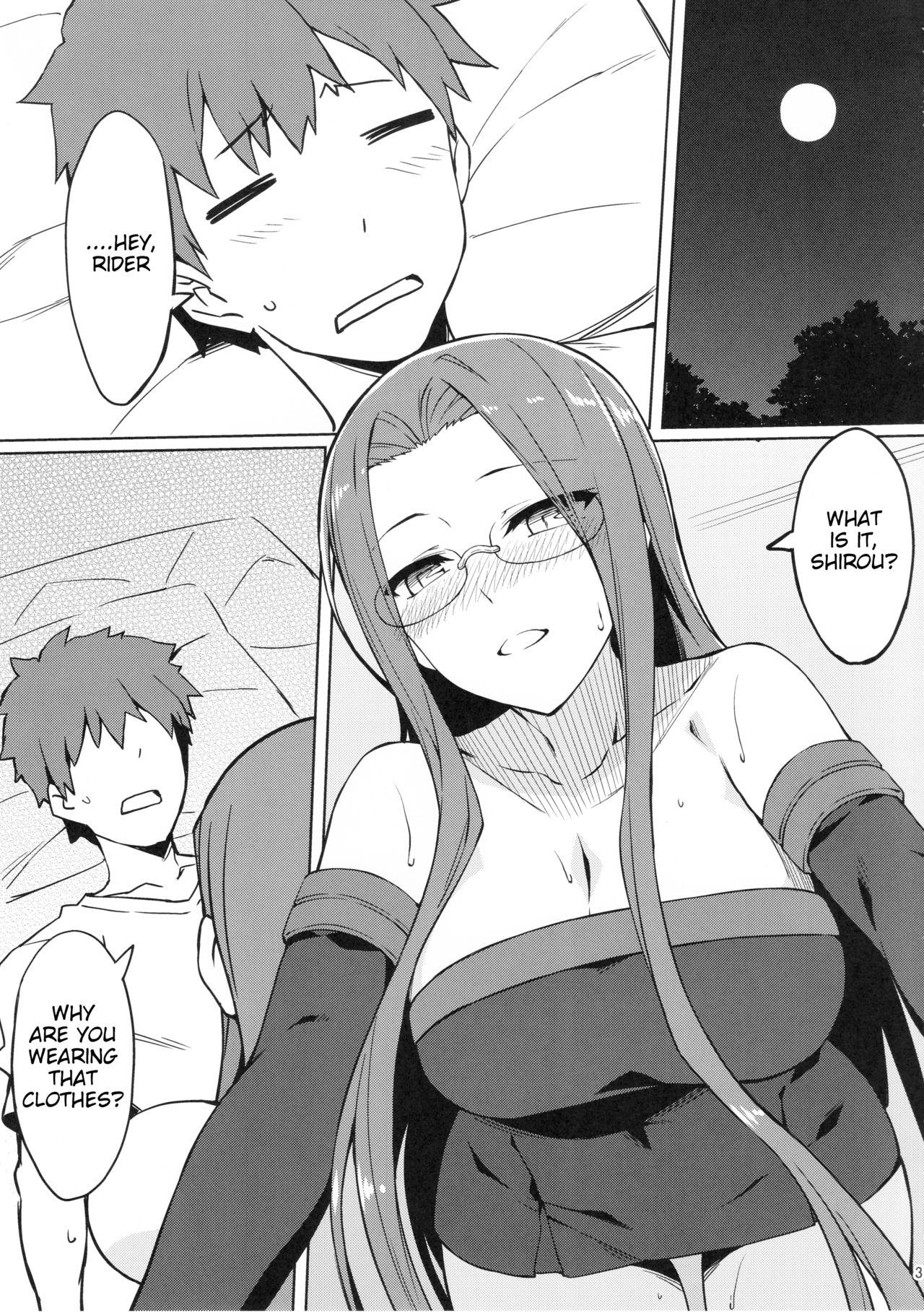 18 Year Old Porn Rider-san to Oshiire. - Fate stay night Deflowered - Page 3