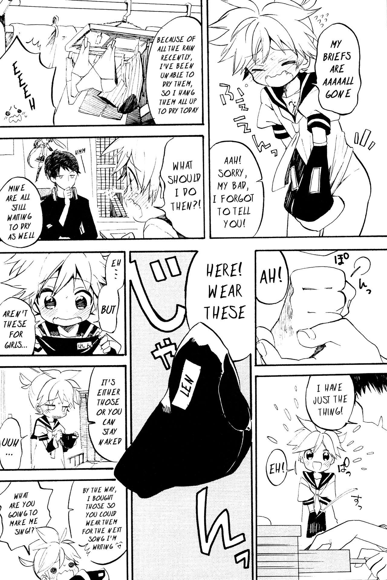 Gay Theresome Seraburu! | Sailor-Bloomers! - Vocaloid Licking Pussy - Page 3