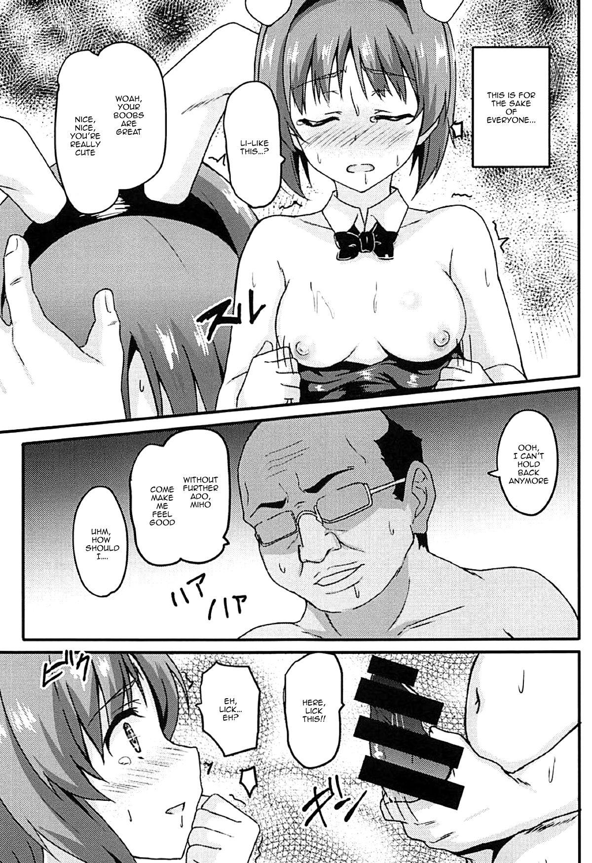 Young Tits Mihosya Shiyou!! | Let's Do It Mihosya!! - Girls und panzer Wet Pussy - Page 8