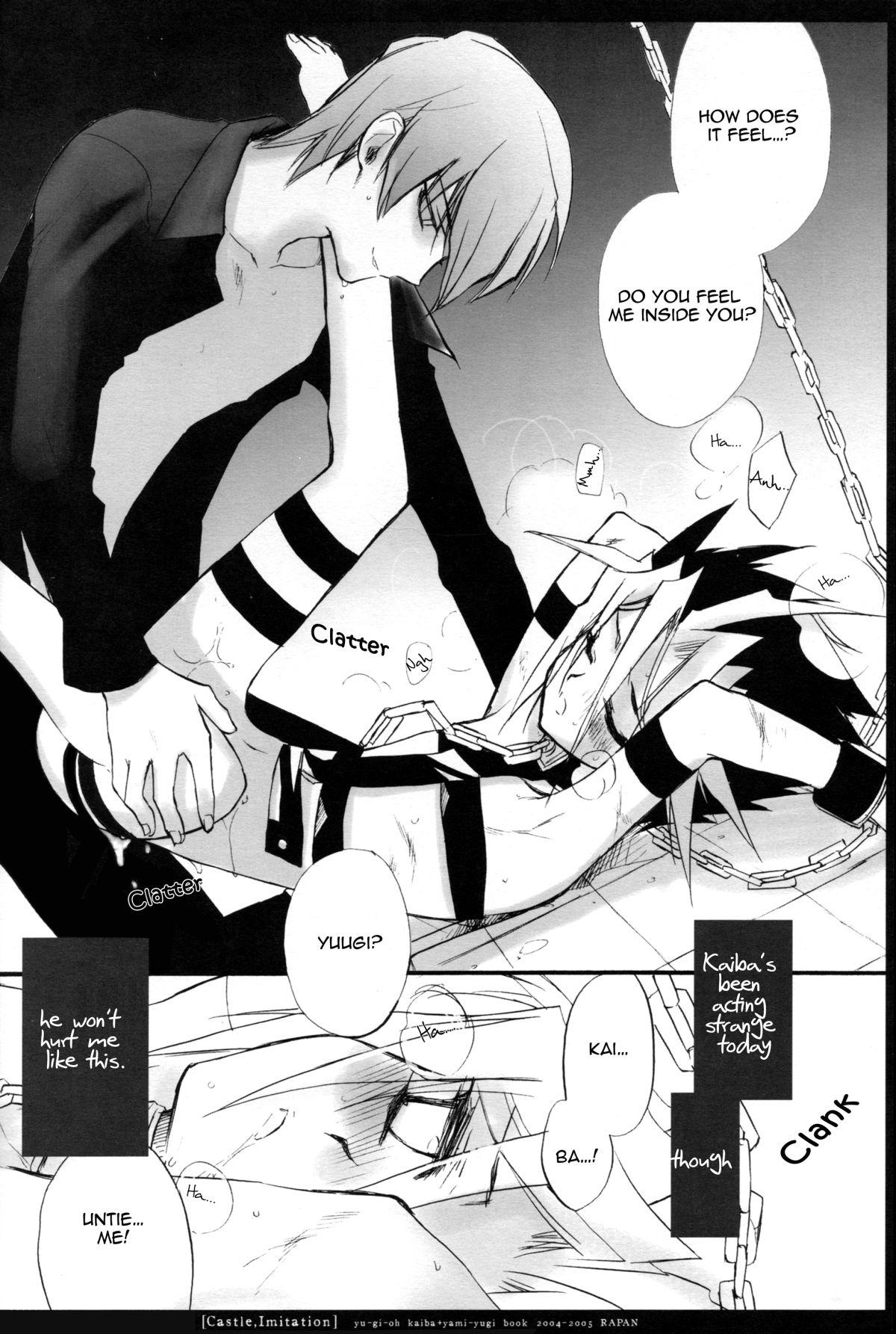 Jacking Off Castle,imitation - Yu gi oh Kissing - Page 4