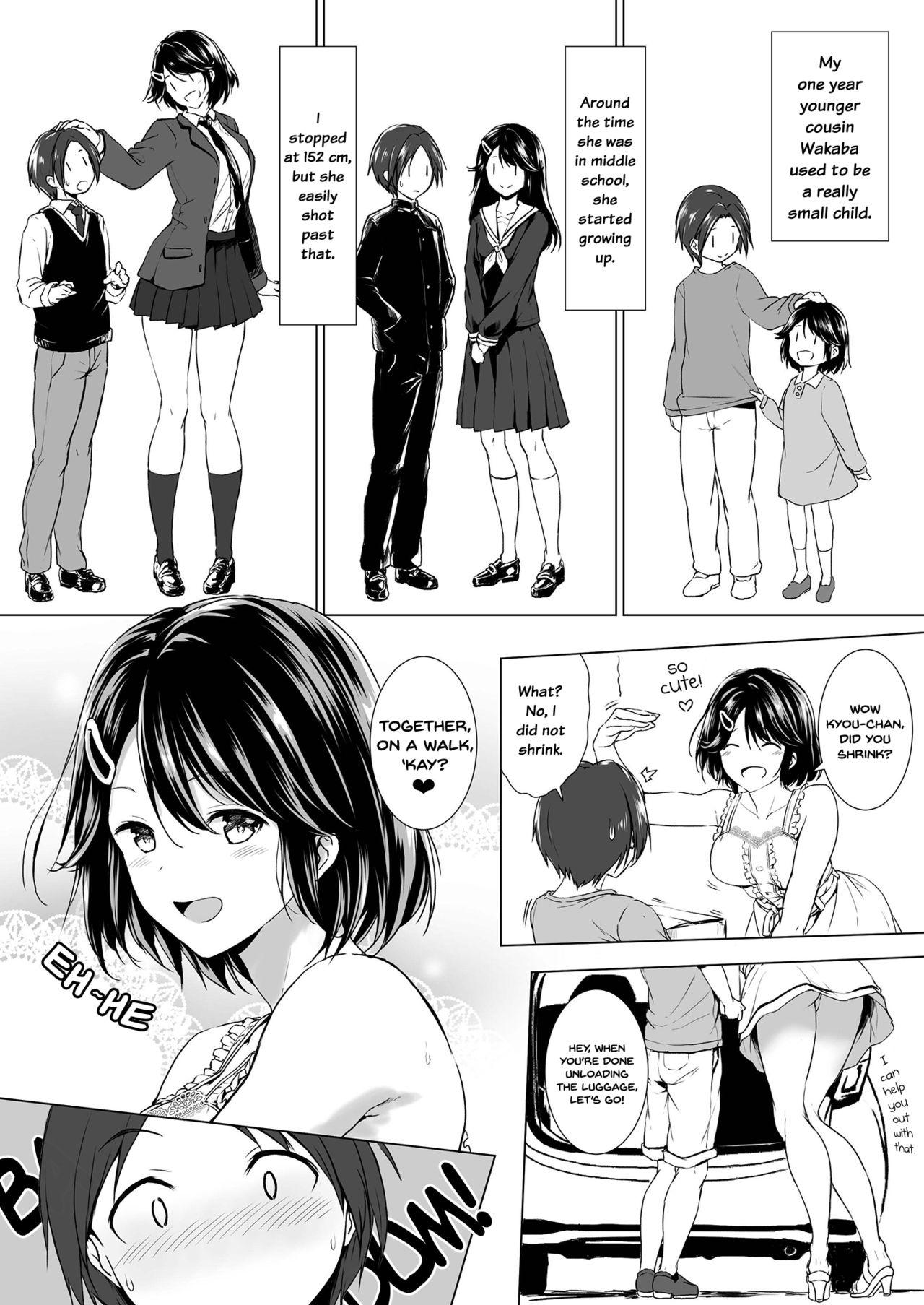 Cunt Choushin Itoko to Ecchii Koto Shiyo | I Want to Do Sexy Things with My Tall Younger Cousin - Original Point Of View - Page 4