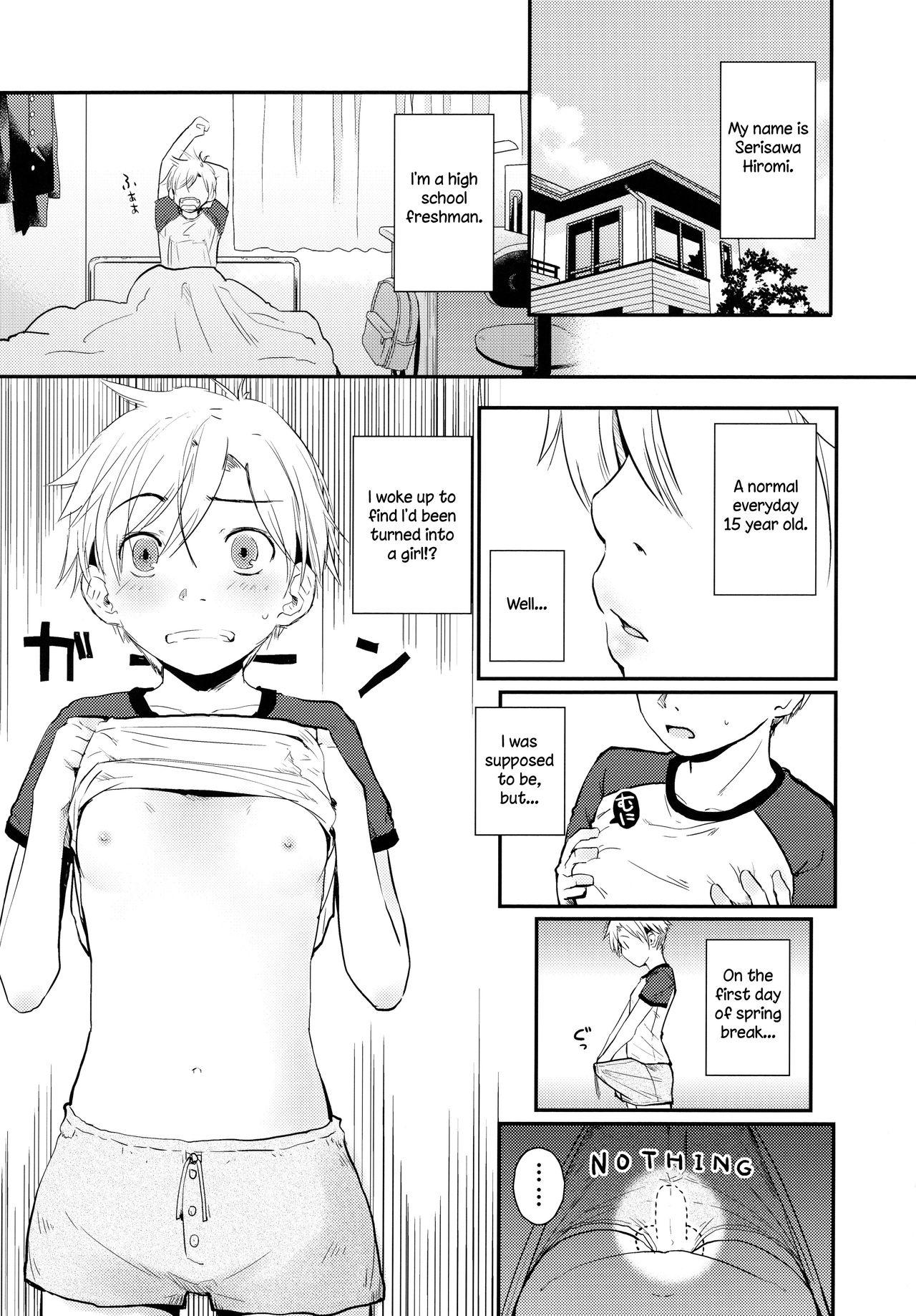 Bokep Ore ga Nyotaika shitara Kanojo ga Do-S ni natta Ken ni Tsuite - Original Firsttime - Page 3