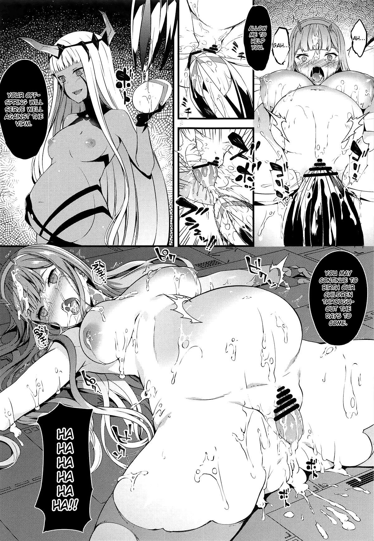 Gay Bukkake KYOURYU no naka no PARASITE - Darling in the franxx Les - Page 20