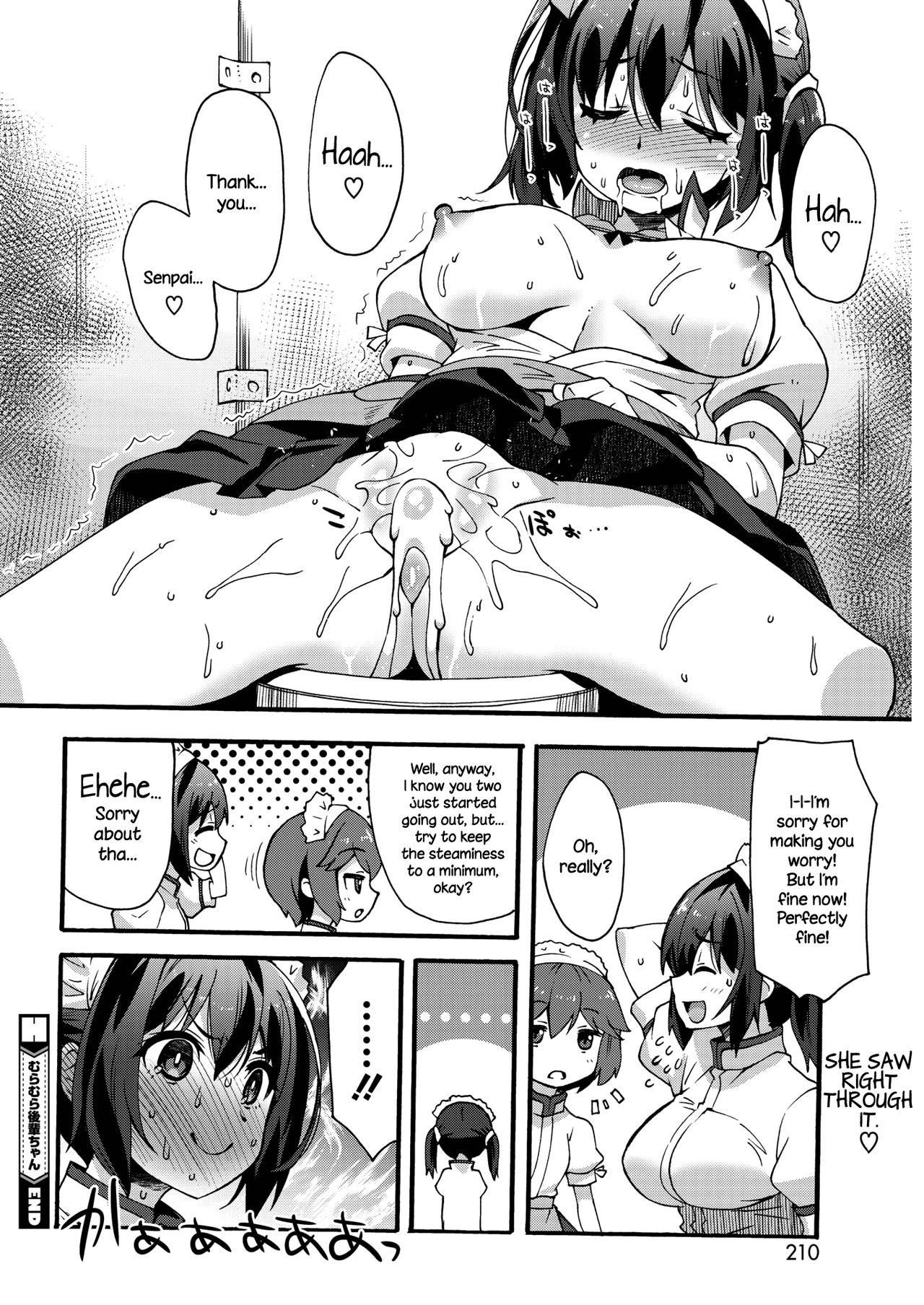 Teasing Muramura Kouhai-chan | Hot and Bothered Junior Gay Oralsex - Page 20