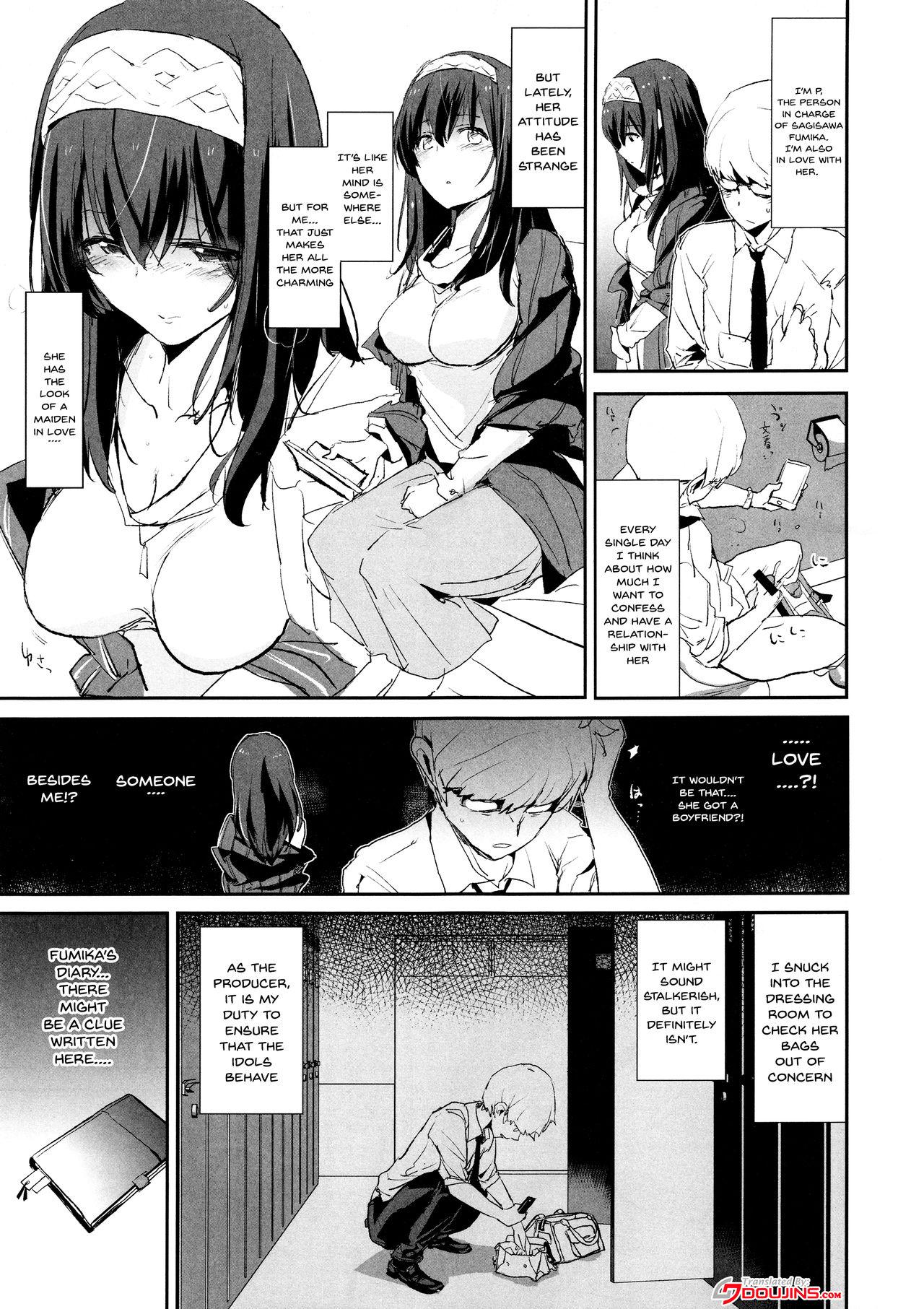 Pegging Sagisawa Fumika no Saimin Dosukebe Kansoubun with Nitta Minami + Paper - The idolmaster Free Petite Porn - Page 2