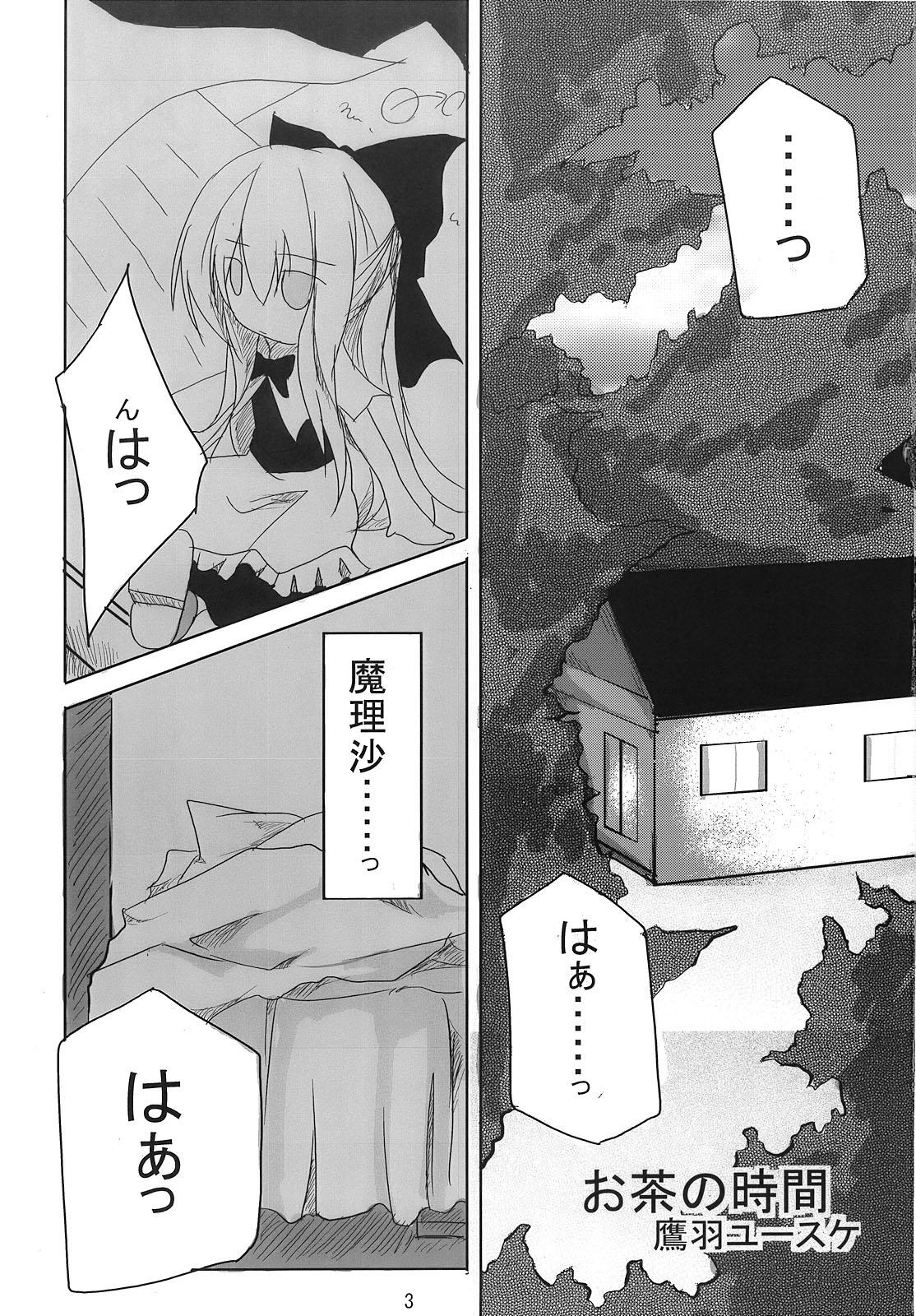 Job RAN × Yukari AND Alice × Marisa - Touhou project Real Orgasm - Page 2