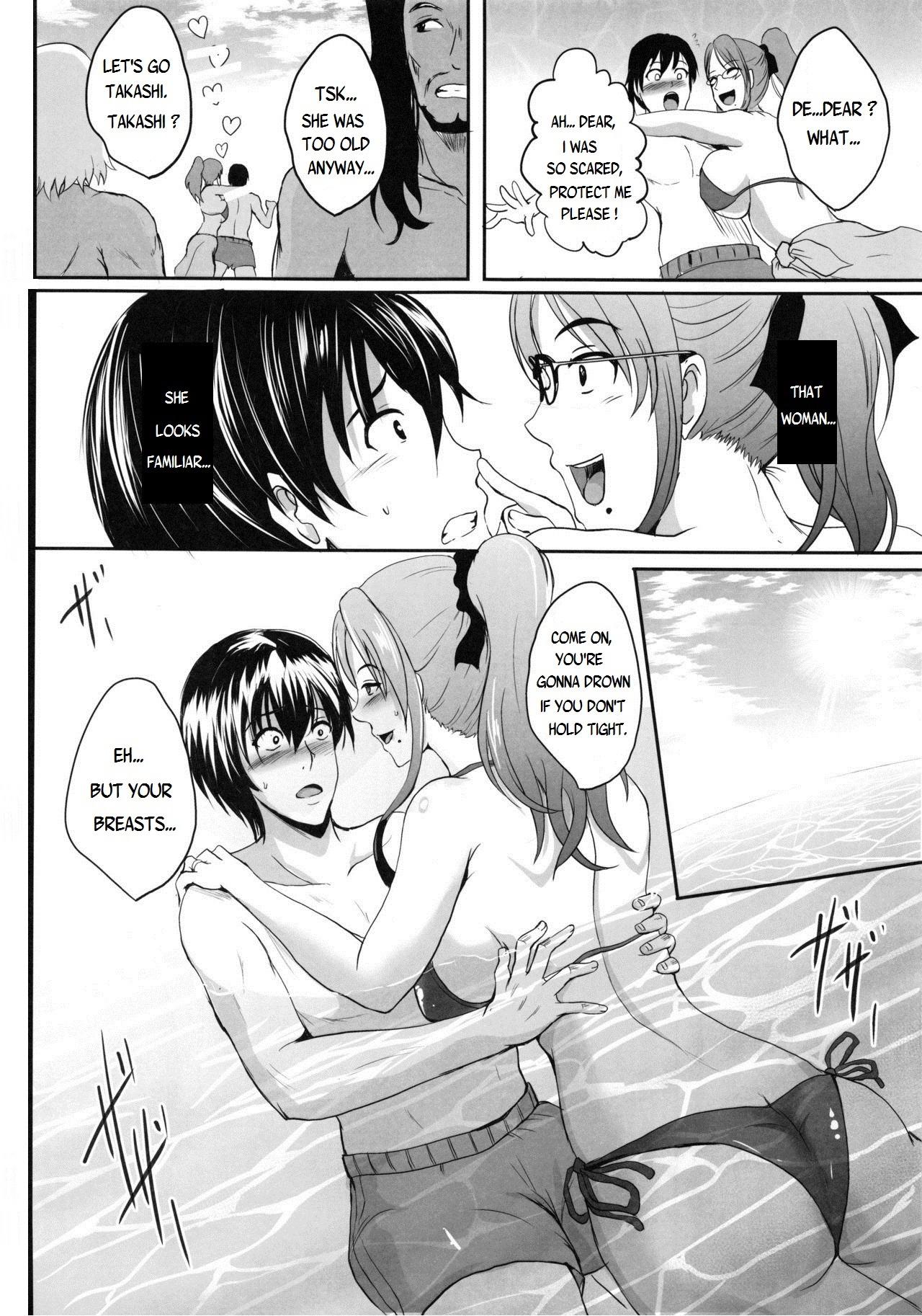 Naked Sluts NTR Shinkon Ryokou | NTR Honeymoon - Original Groping - Page 9