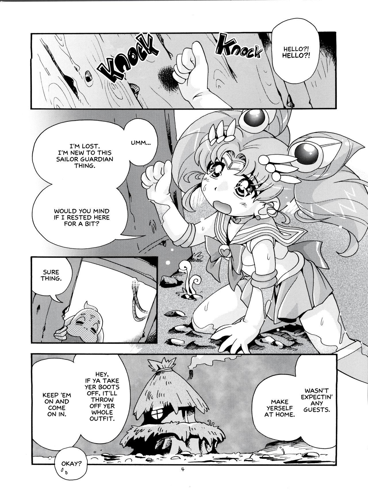 Footfetish Chiccha na Bishoujo Senshi 4 | Tiny Pretty Guardian 4 - Sailor moon Inked - Page 3