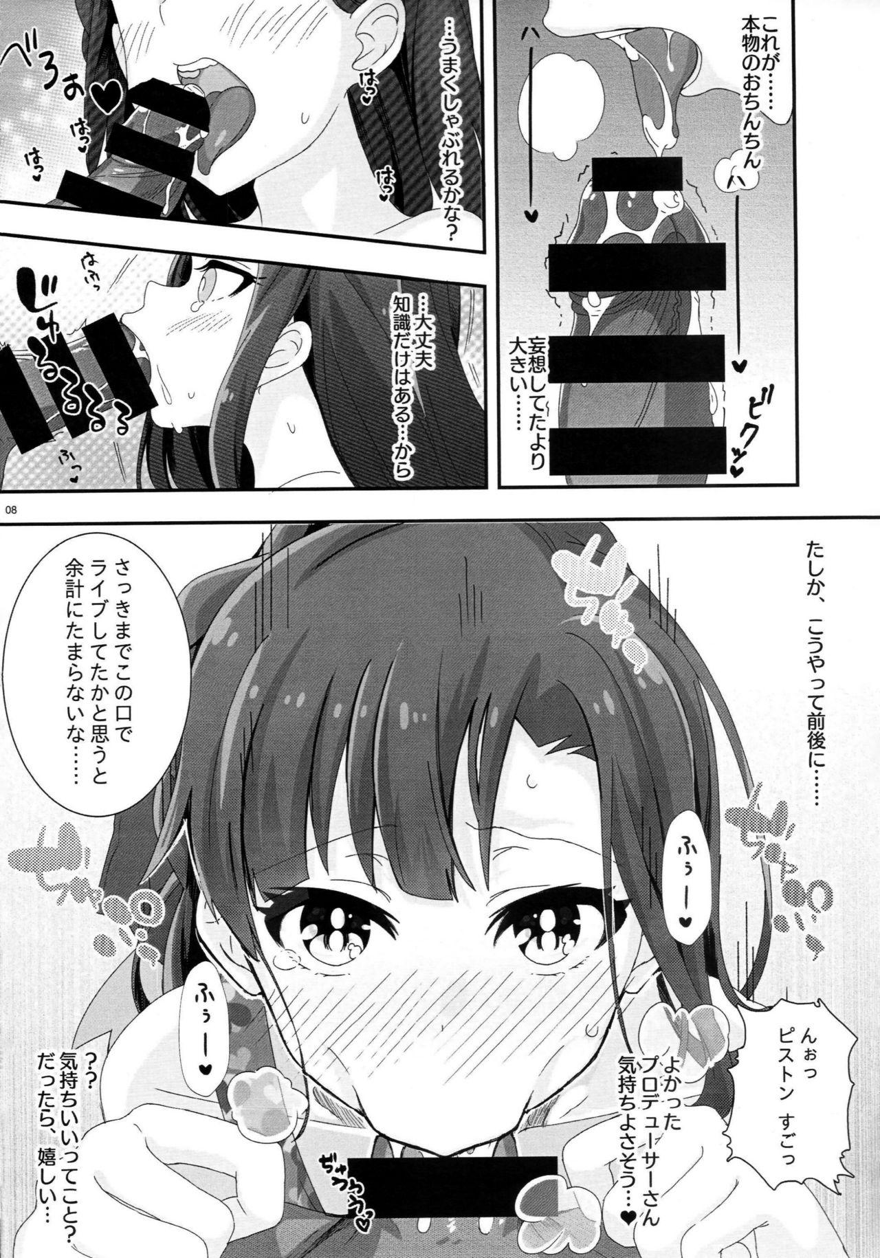 Kiss Lovemutagens. - The idolmaster Solo Girl - Page 7