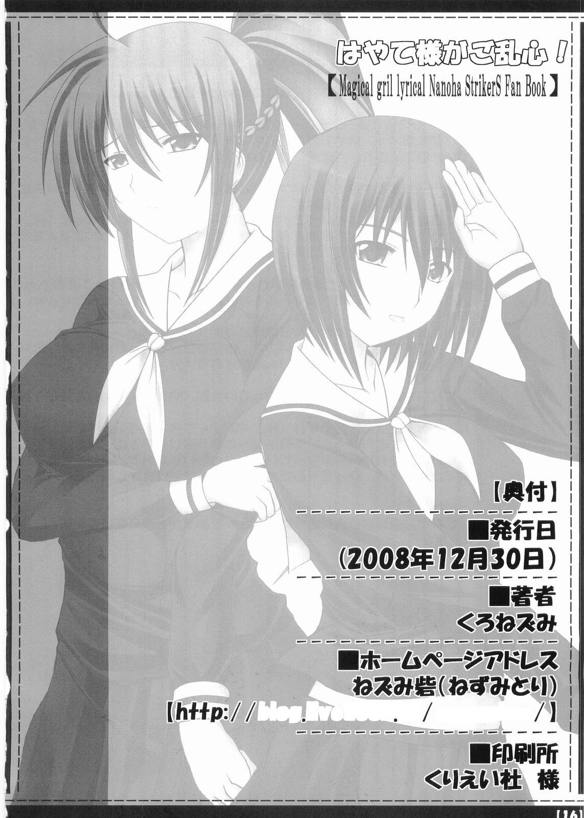 Pegging Hayate-sama ga Goranshin! - Mahou shoujo lyrical nanoha Boyfriend - Page 17