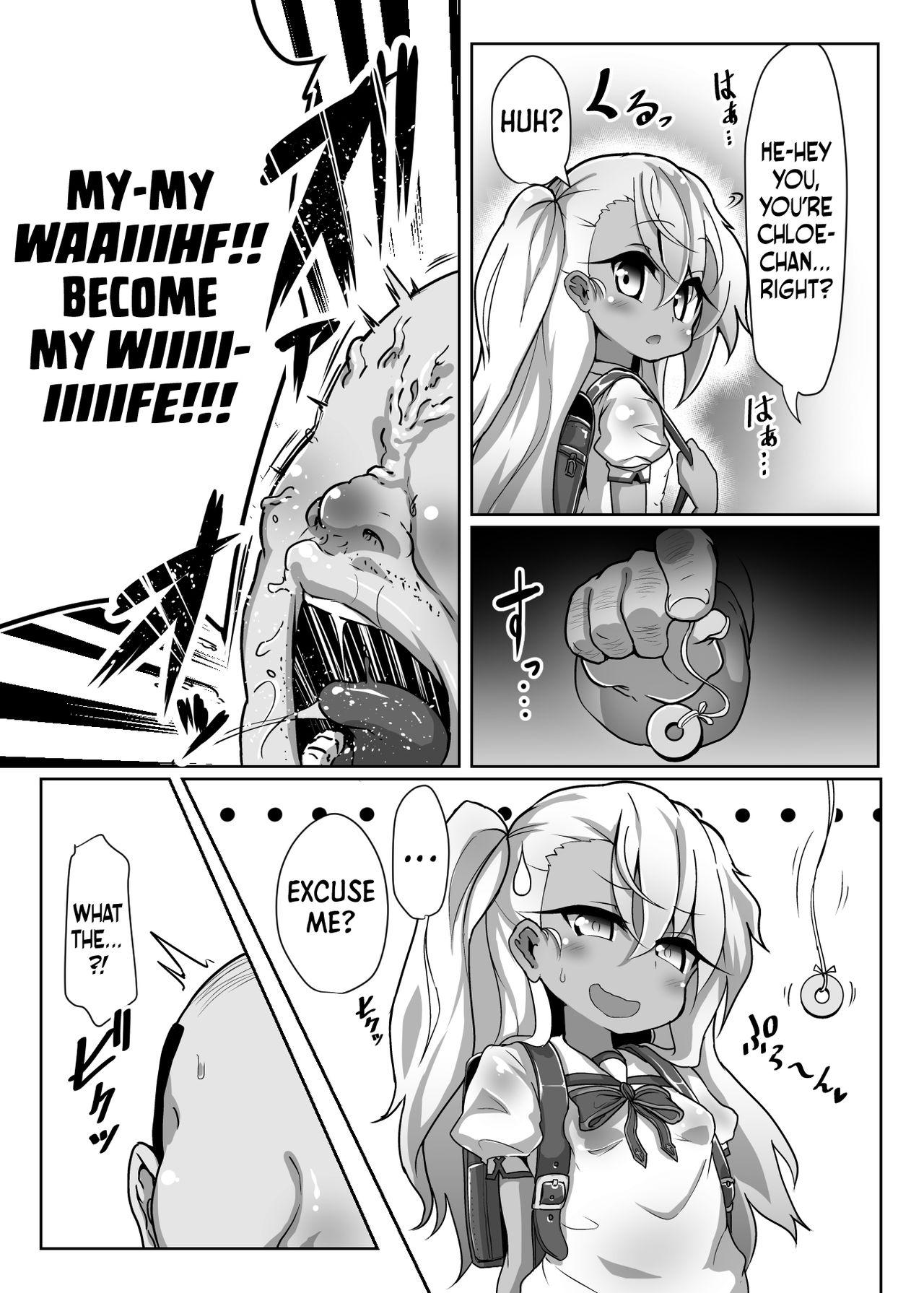 Porno Amateur [Kotee] A book where Chloe-chan pretends to be hypnotized and relentlessly gives birth over and over to a disgusting old micro-dicked virgin’s babies. (Fate/kaleid liner Prisma Illya) [English] [Secluded] [Digital] - Fate kaleid liner p - Page 2