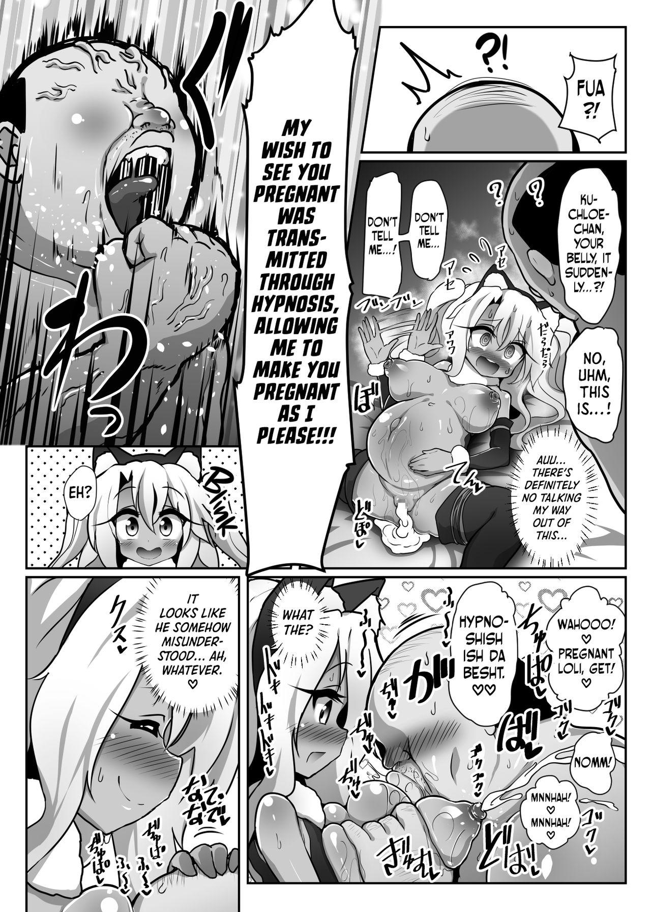 [Kotee] A book where Chloe-chan pretends to be hypnotized and relentlessly gives birth over and over to a disgusting old micro-dicked virgin’s babies. (Fate/kaleid liner Prisma Illya) [English] [Secluded] [Digital] 30