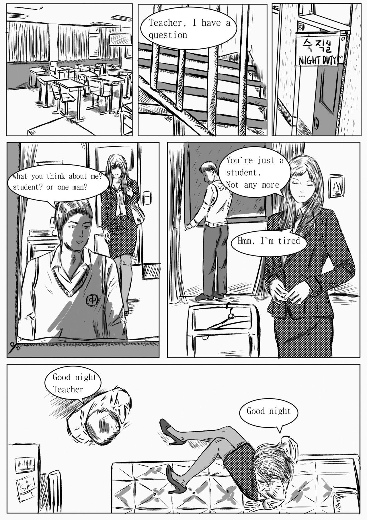 Comedor C. Teacher Is My OWN SLAVE! - Original Hairy - Page 6