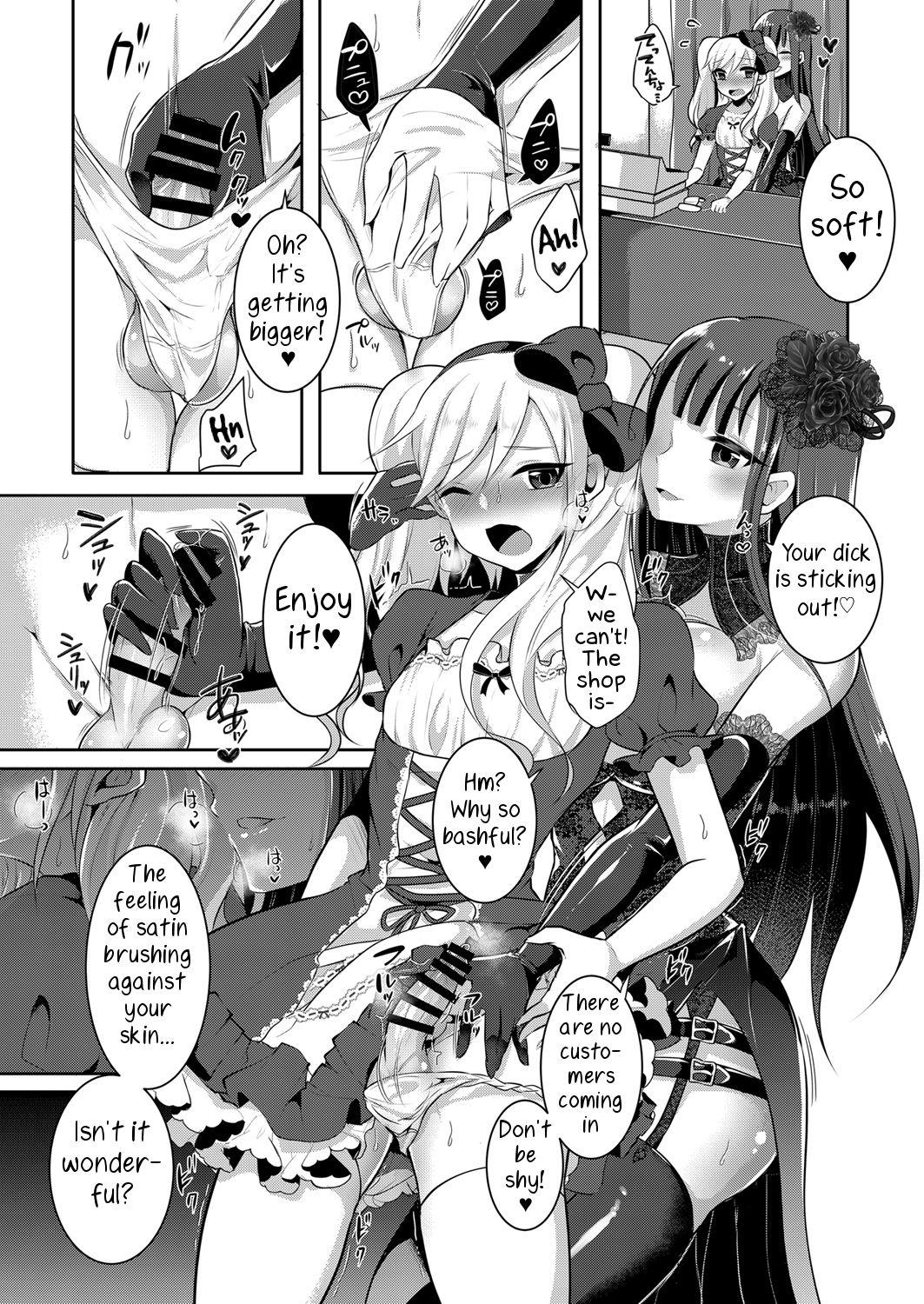 Dyke Boku ga Hitomebore Shita Gothic Onee-san wa Futanari datta Ken 3 - Original Chilena - Page 7