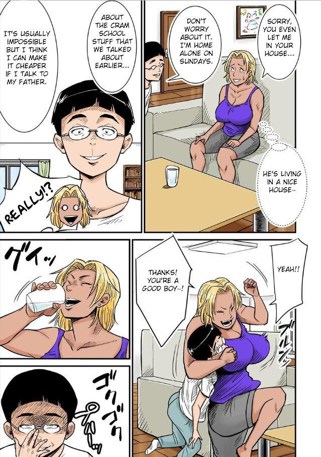 Venezolana [Nobishiro] Moto Joshi Pro Kaa-chan VS Megane-kun [English] [Fated Circle] - Original Futanari - Page 8