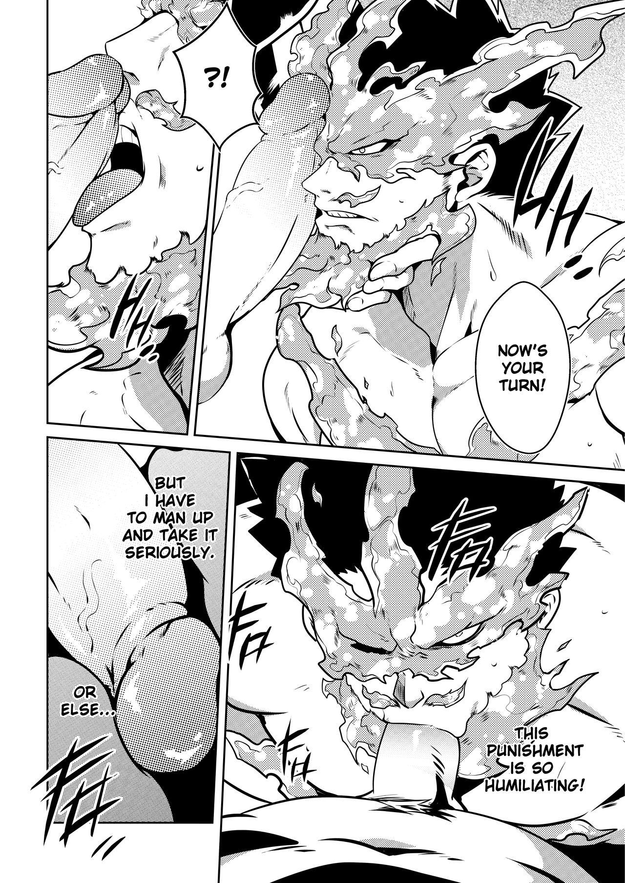 Gay Masturbation BURST OUT!! - My hero academia Sloppy Blow Job - Page 12