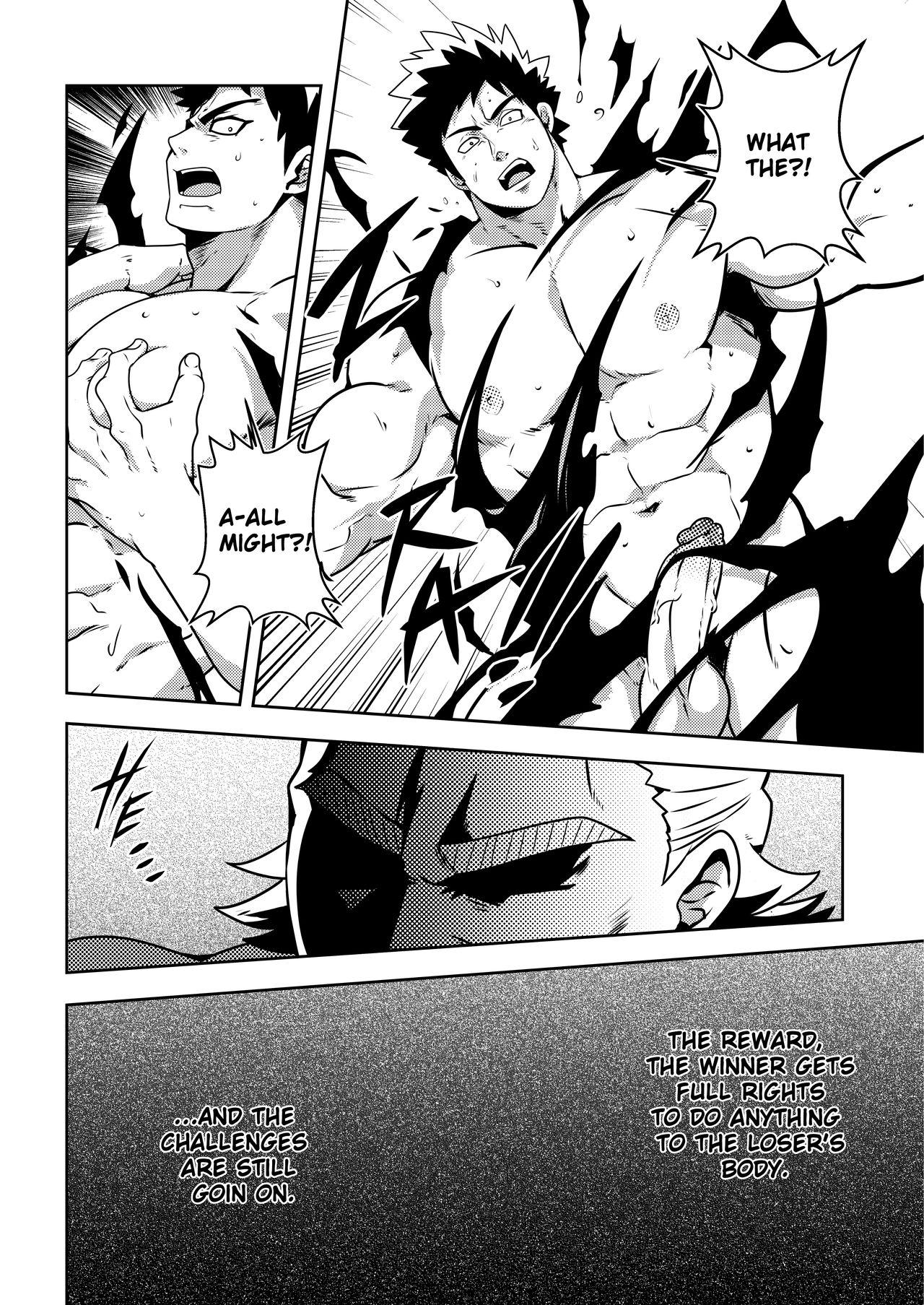 Gay Youngmen BURST OUT!! - My hero academia Ass Licking - Page 8