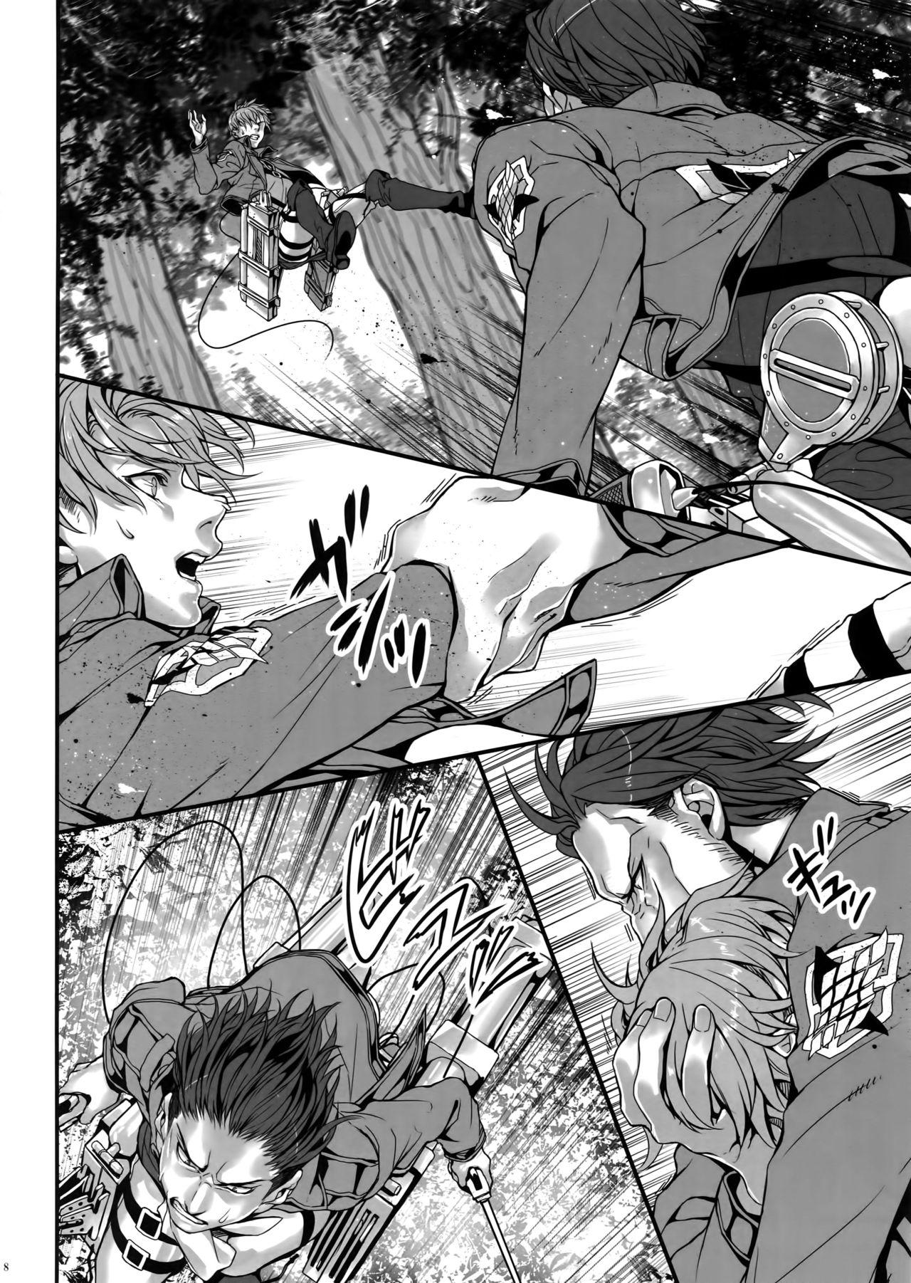 Best Blow Job Sakasama Sekai - Shingeki no kyojin Novia - Page 7